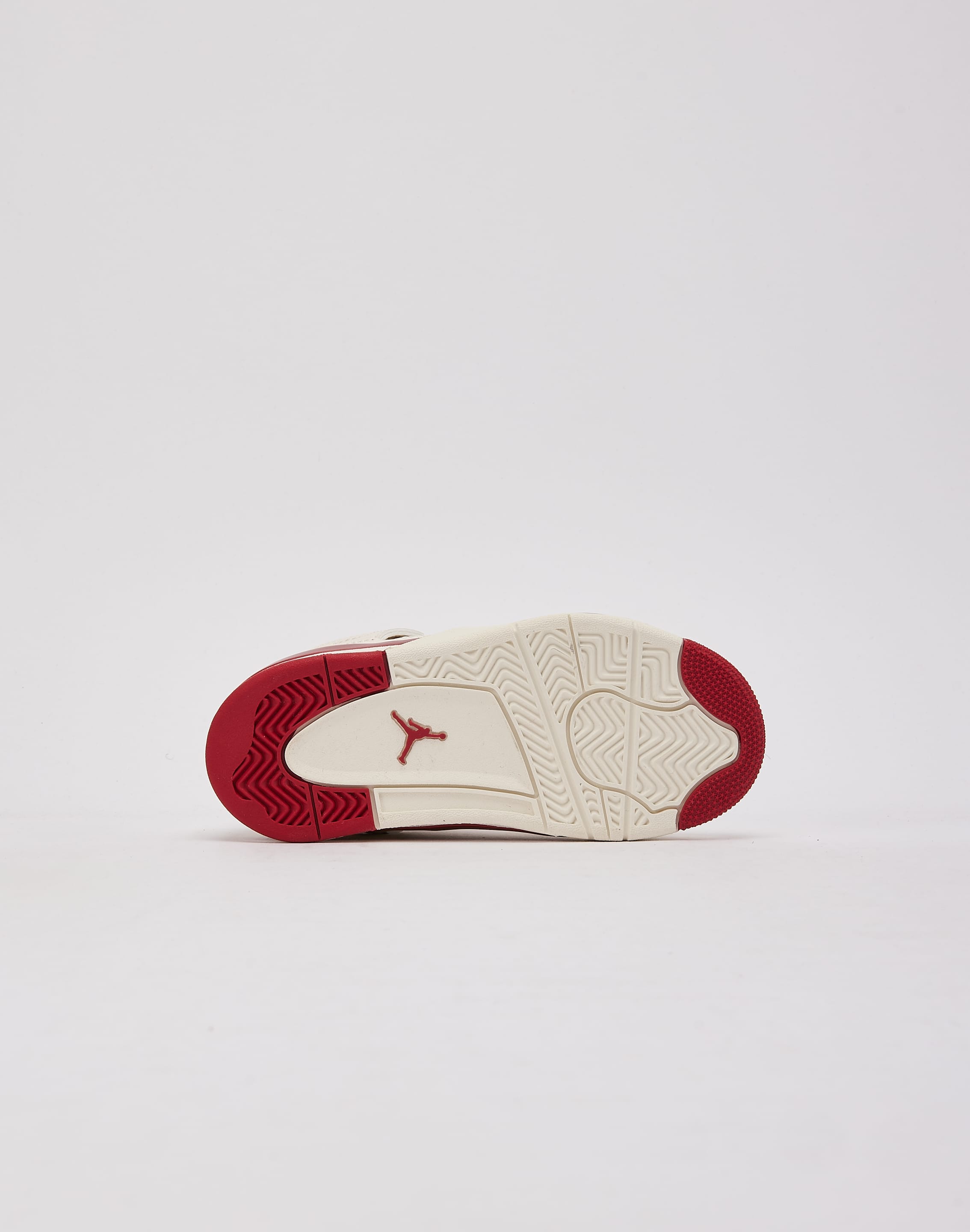 Air Jordan Jordan Air Jordan 4 Retro Pale Ivory and Tough Red Pre - School