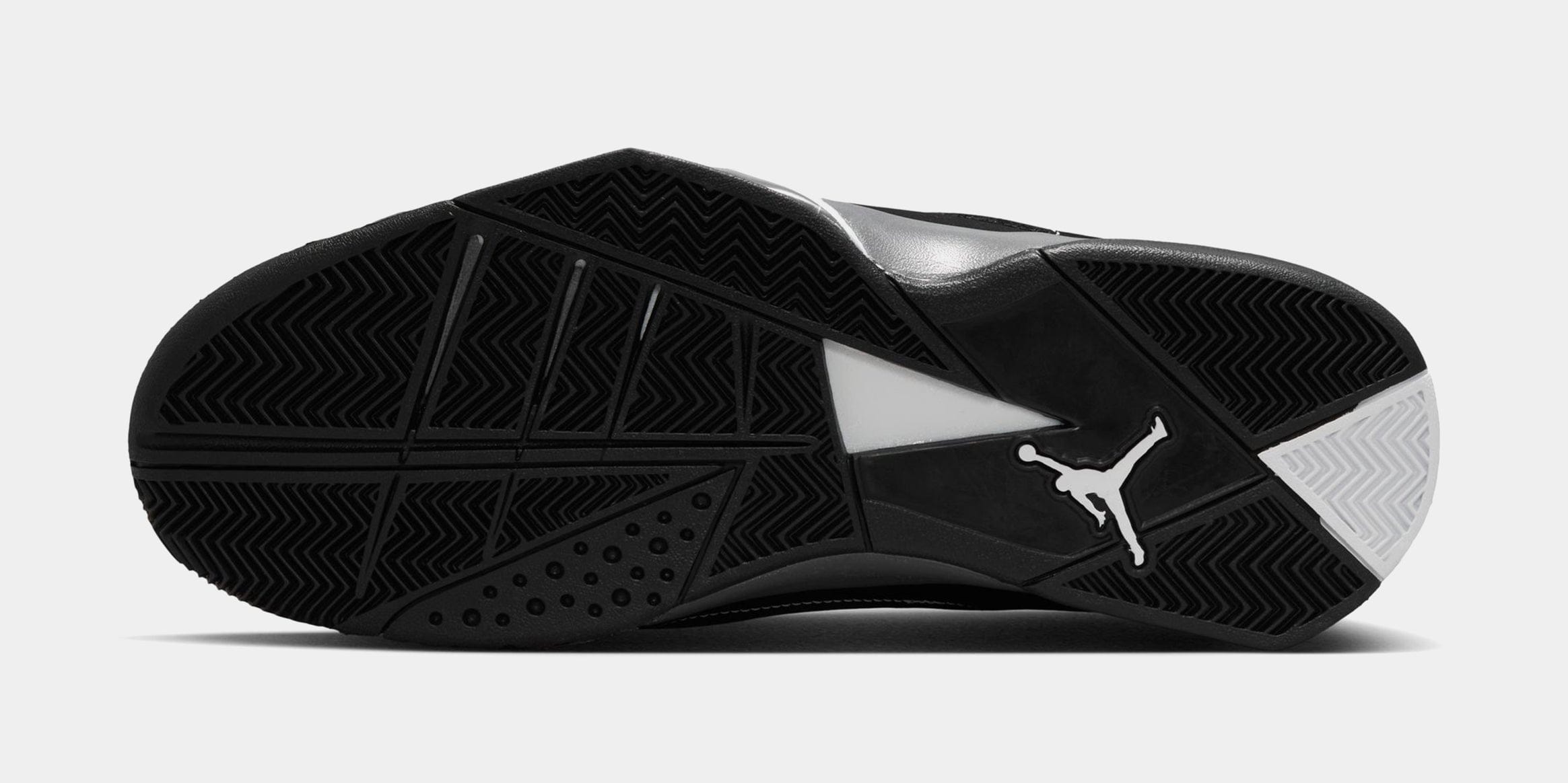 Air Jordan True Flight Mens Lifestyle Shoes (Black/Metallic Silver/Light Graphite)