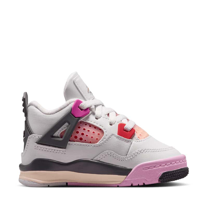 Air Jordan Jordan 4 Retro Comic (TD) - Off White/ Fire Pink
