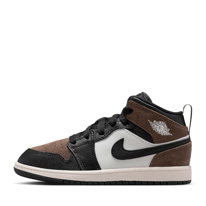 Air Jordan Jordan 1 Mid (PS) - Black/Phantom