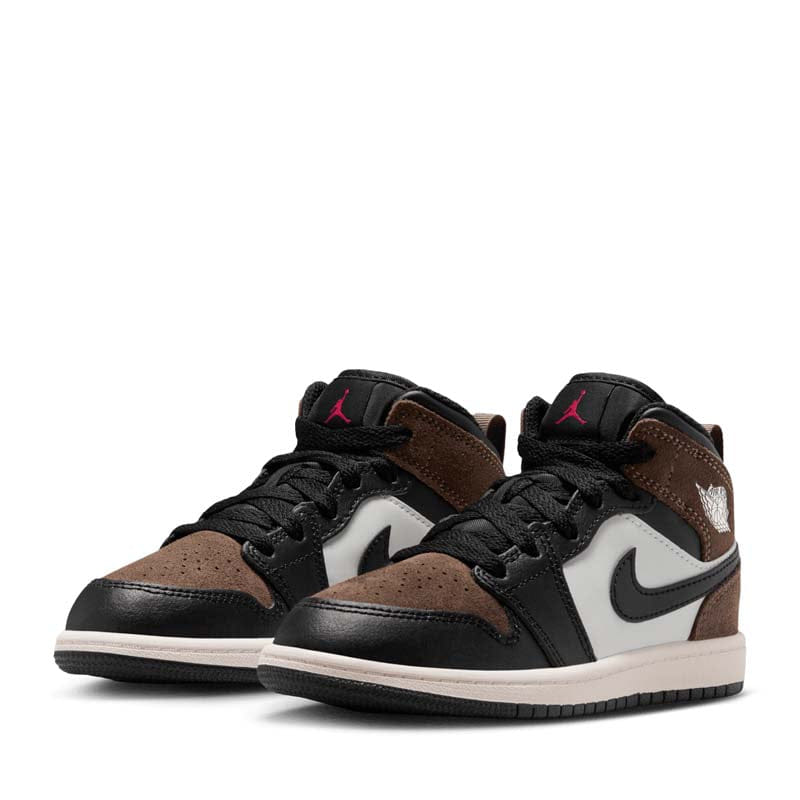 Air Jordan Jordan 1 Mid (PS) - Black/Phantom