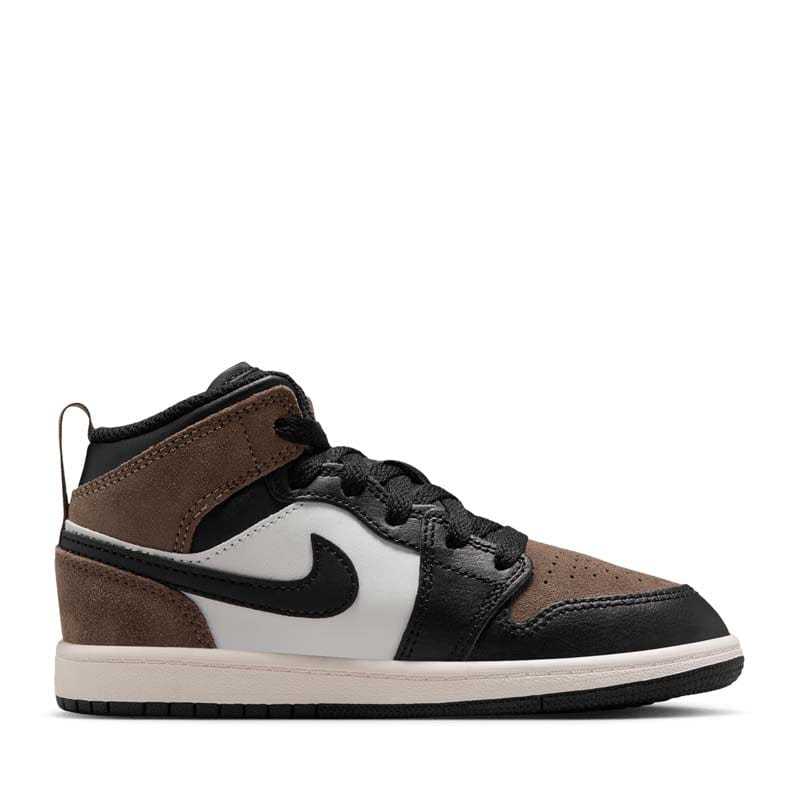 Air Jordan Jordan 1 Mid (PS) - Black/Phantom