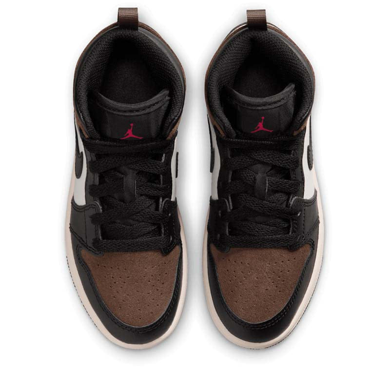 Air Jordan Jordan 1 Mid (PS) - Black/Phantom