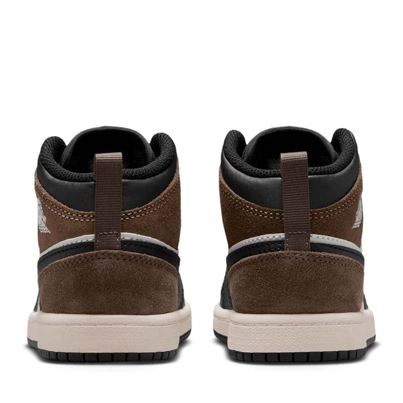 Air Jordan Jordan 1 Mid (PS) - Black/Phantom