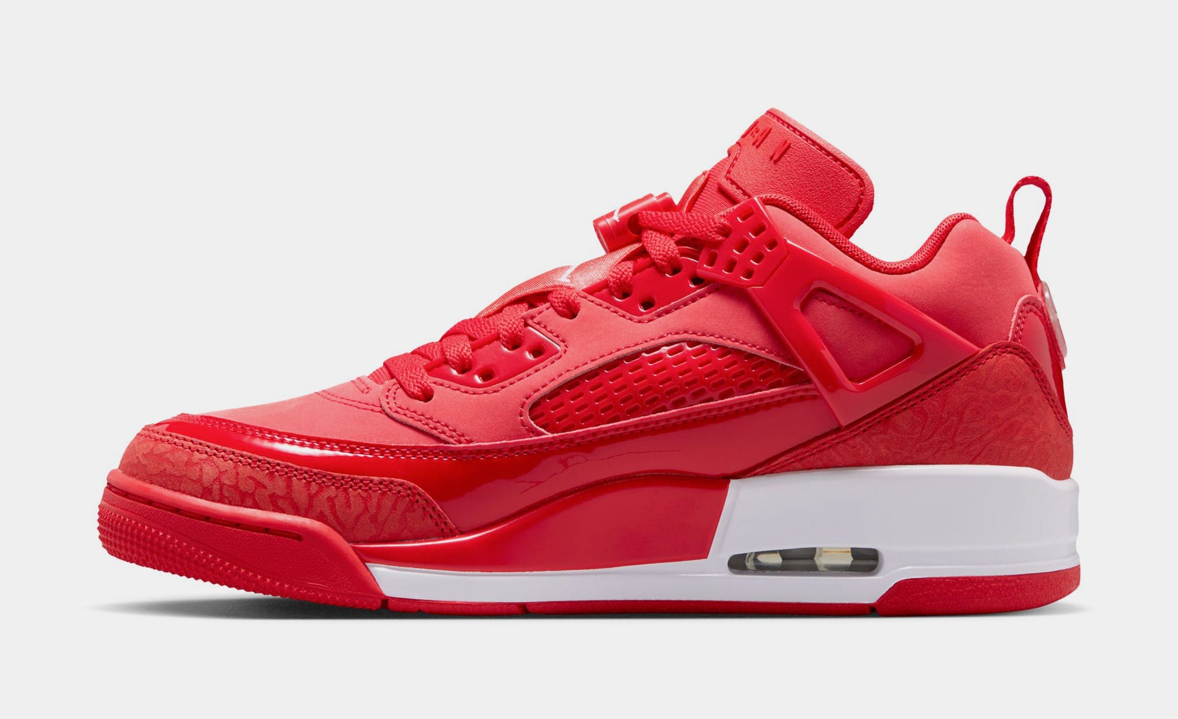 Air Jordan Spizike Low Womens Basketball Shoes (University Red/Daring Red/Pink Foam)