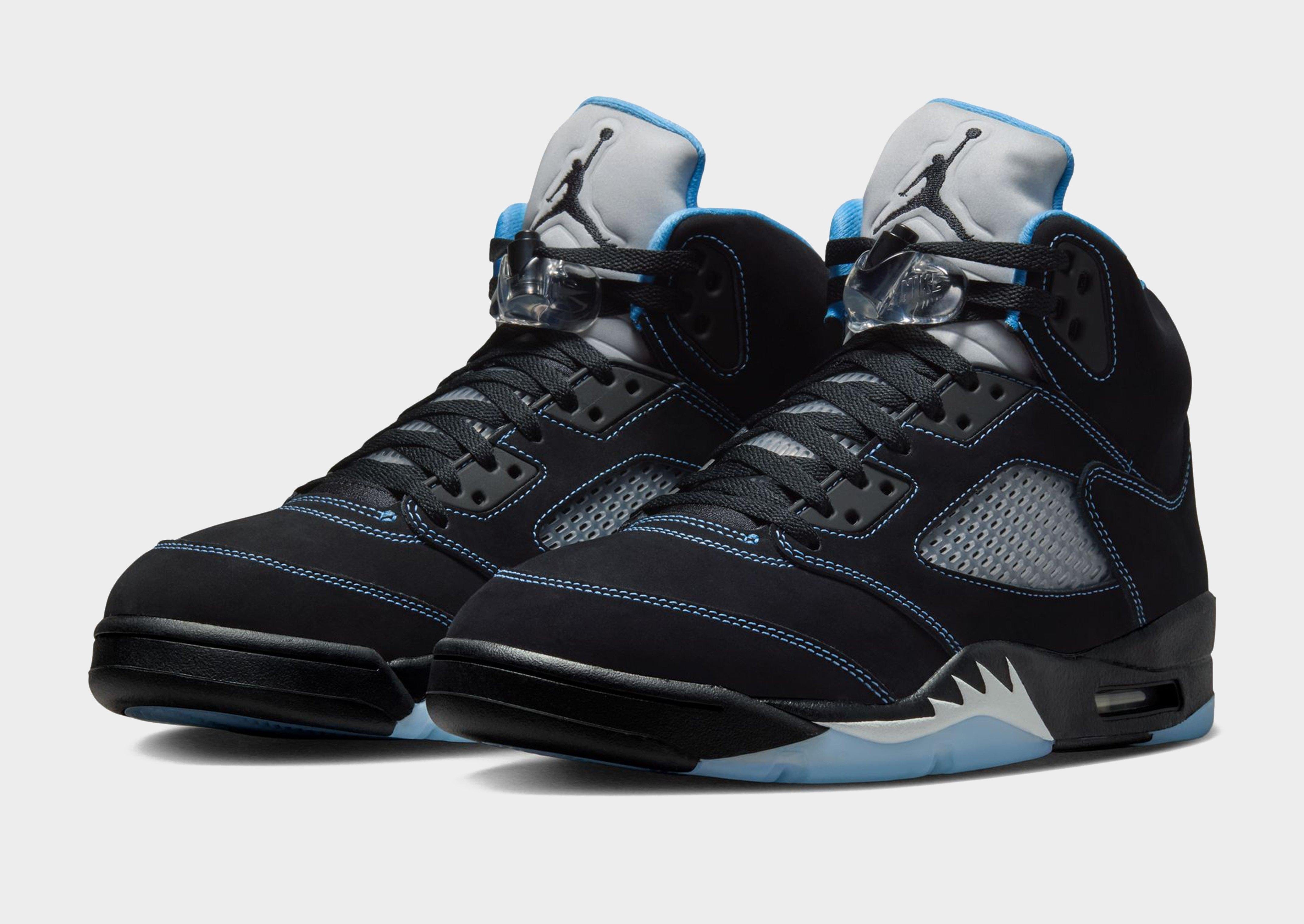 Air Jordan Air 5 Black Carolina