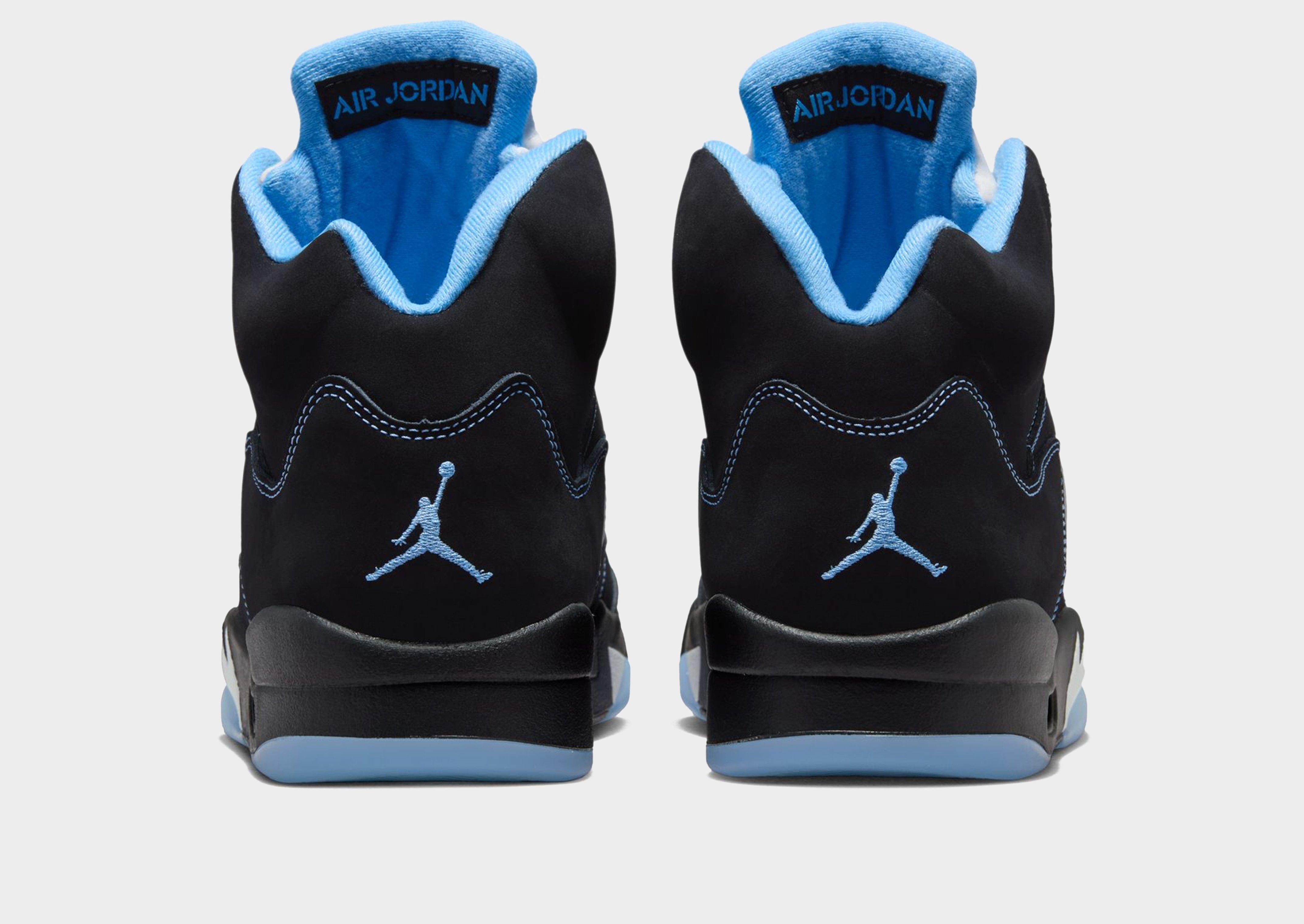 Air Jordan Air 5 Black Carolina