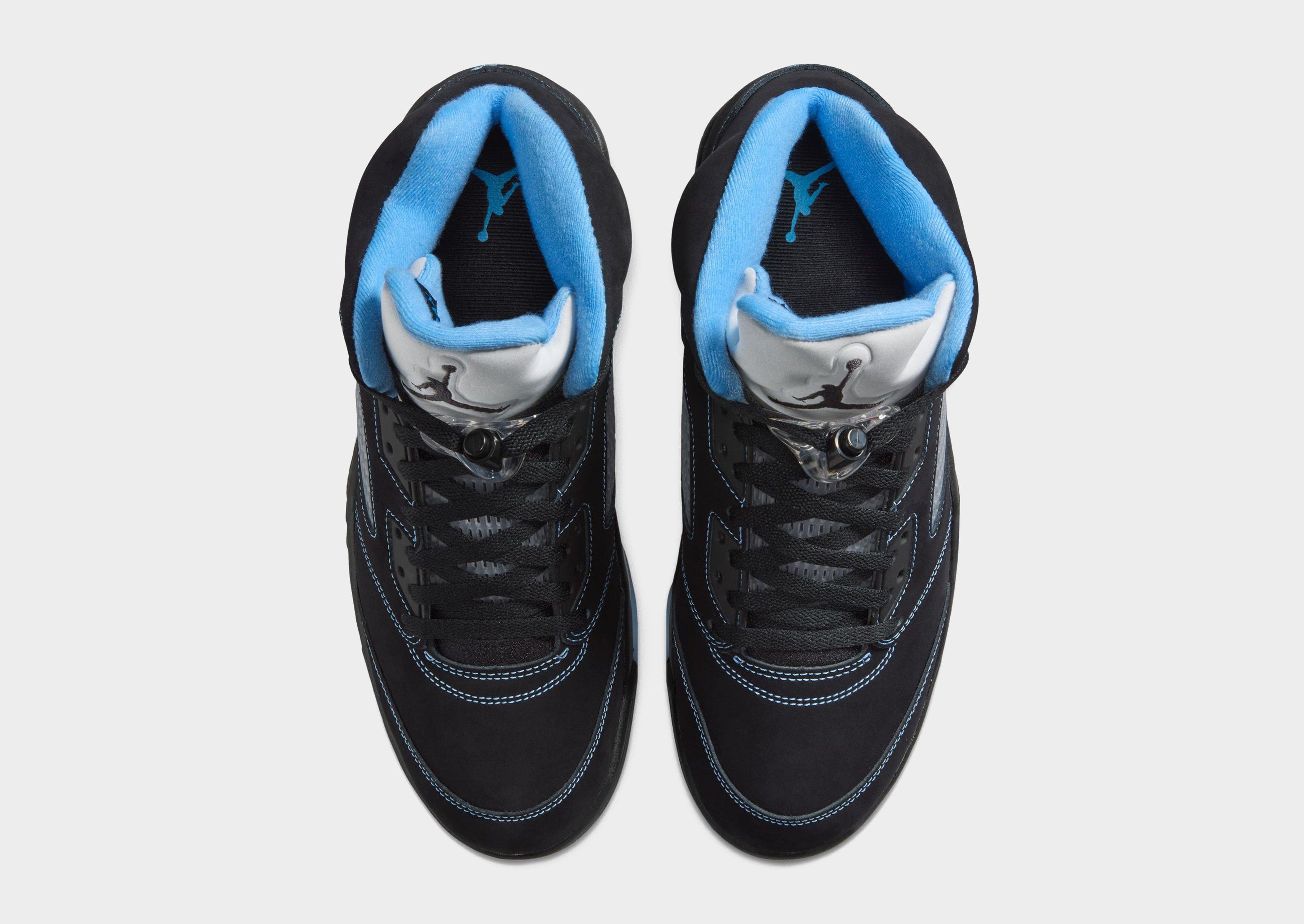 Air Jordan Air 5 Black Carolina