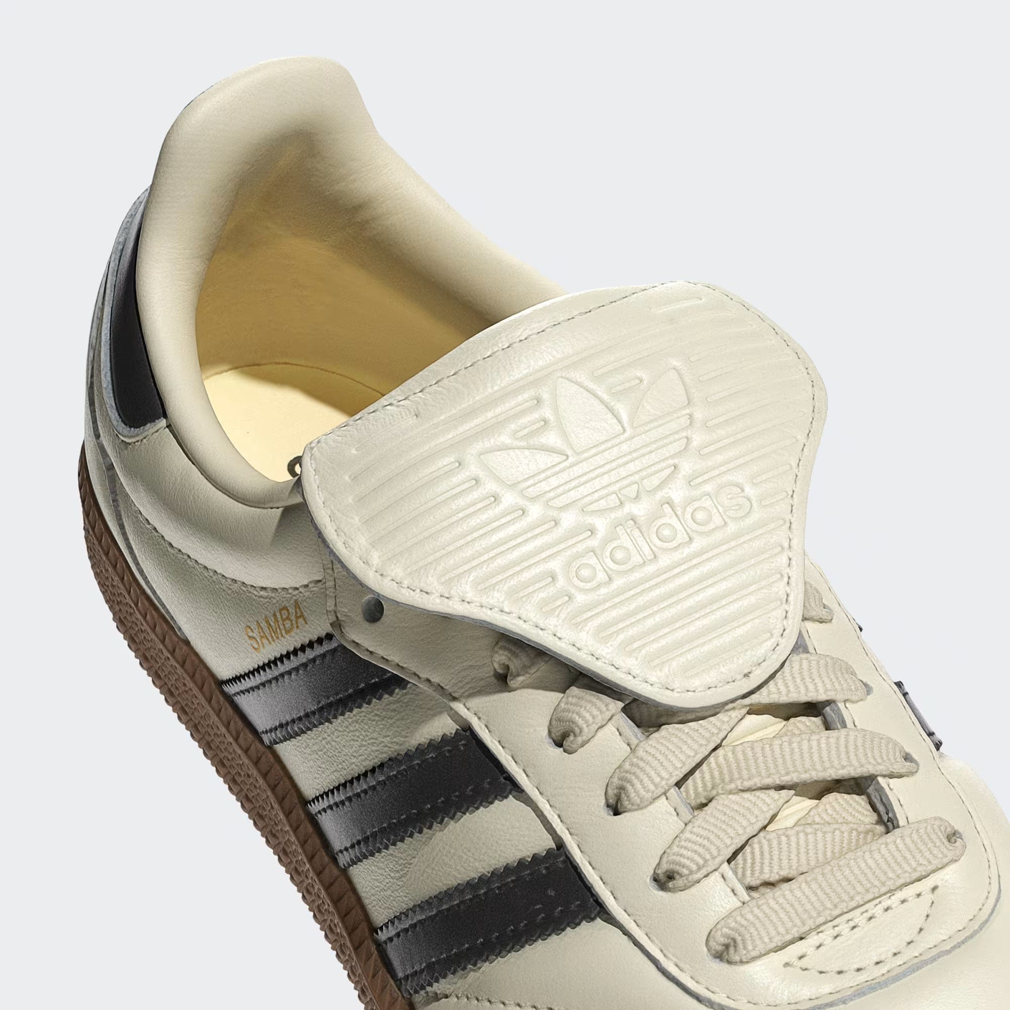 adidas WMNS SAMBA LONG TONGUE - CREAM WHITE / CORE BLACK / GUM