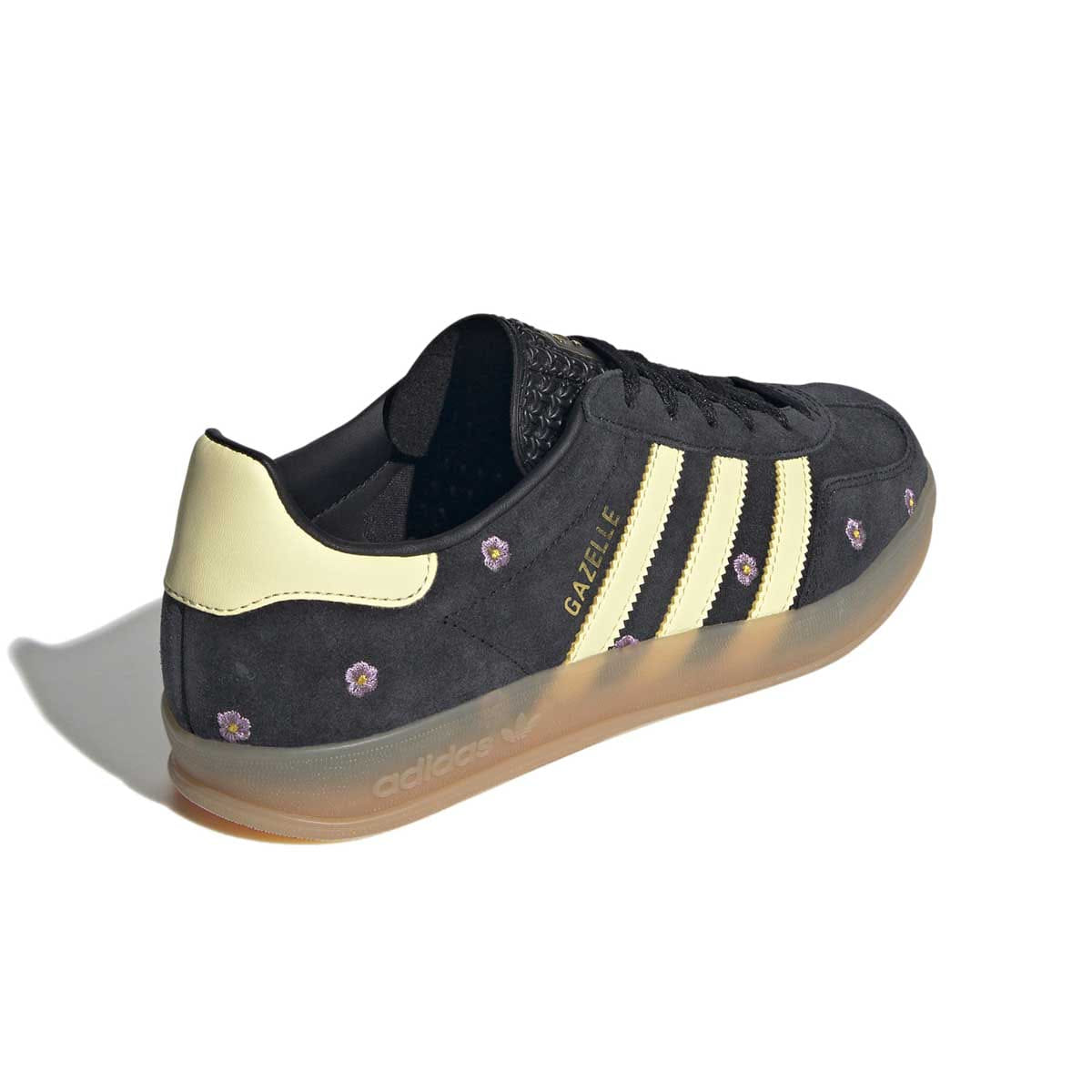 adidas Wmns Gazelle Indoor Black Almost Yellow