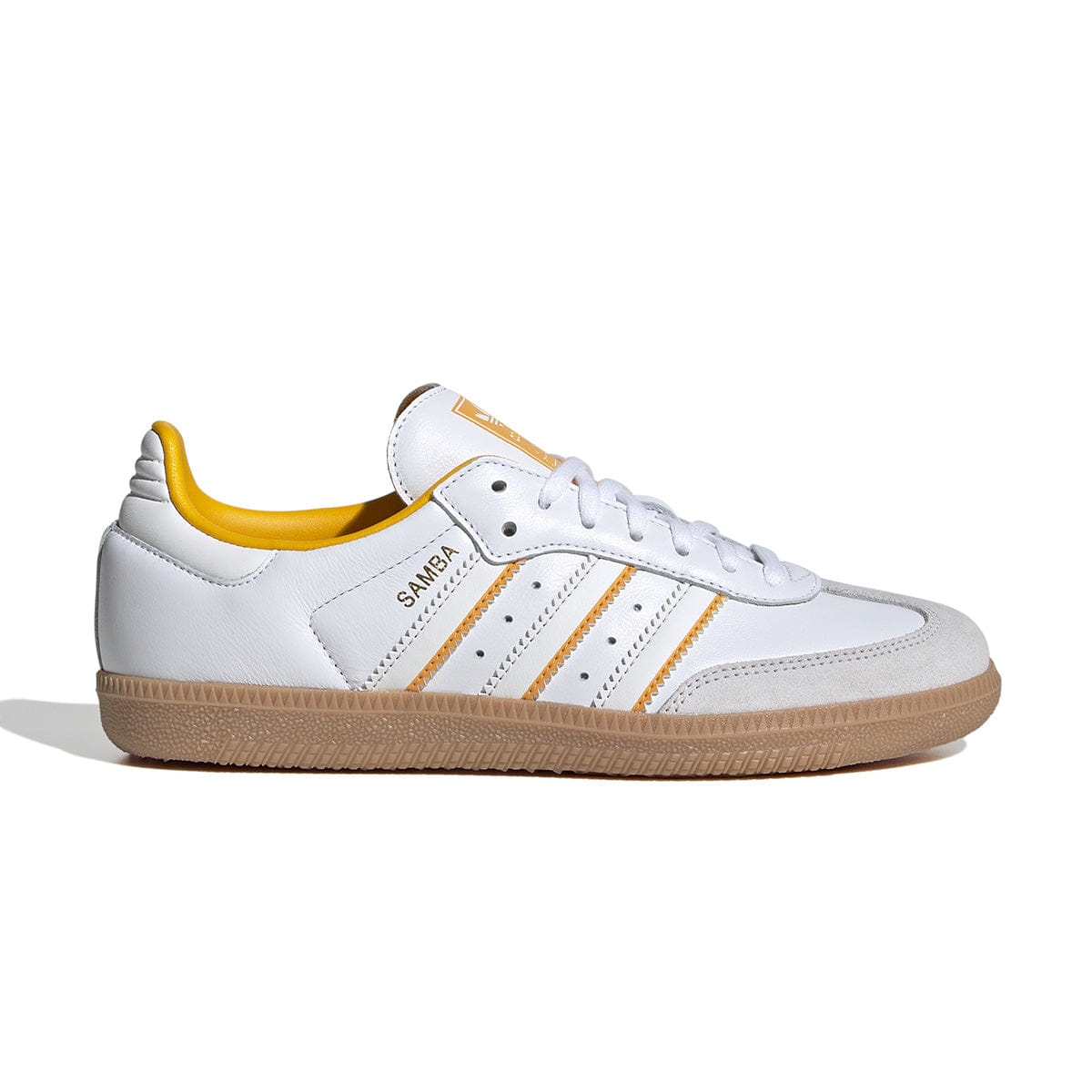 adidas Kids Samba OG Crystal White Crew Yellow