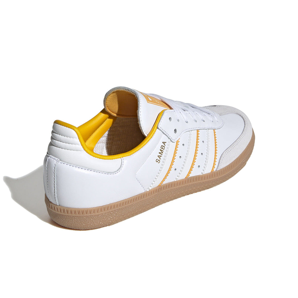 adidas Kids Samba OG Crystal White Crew Yellow