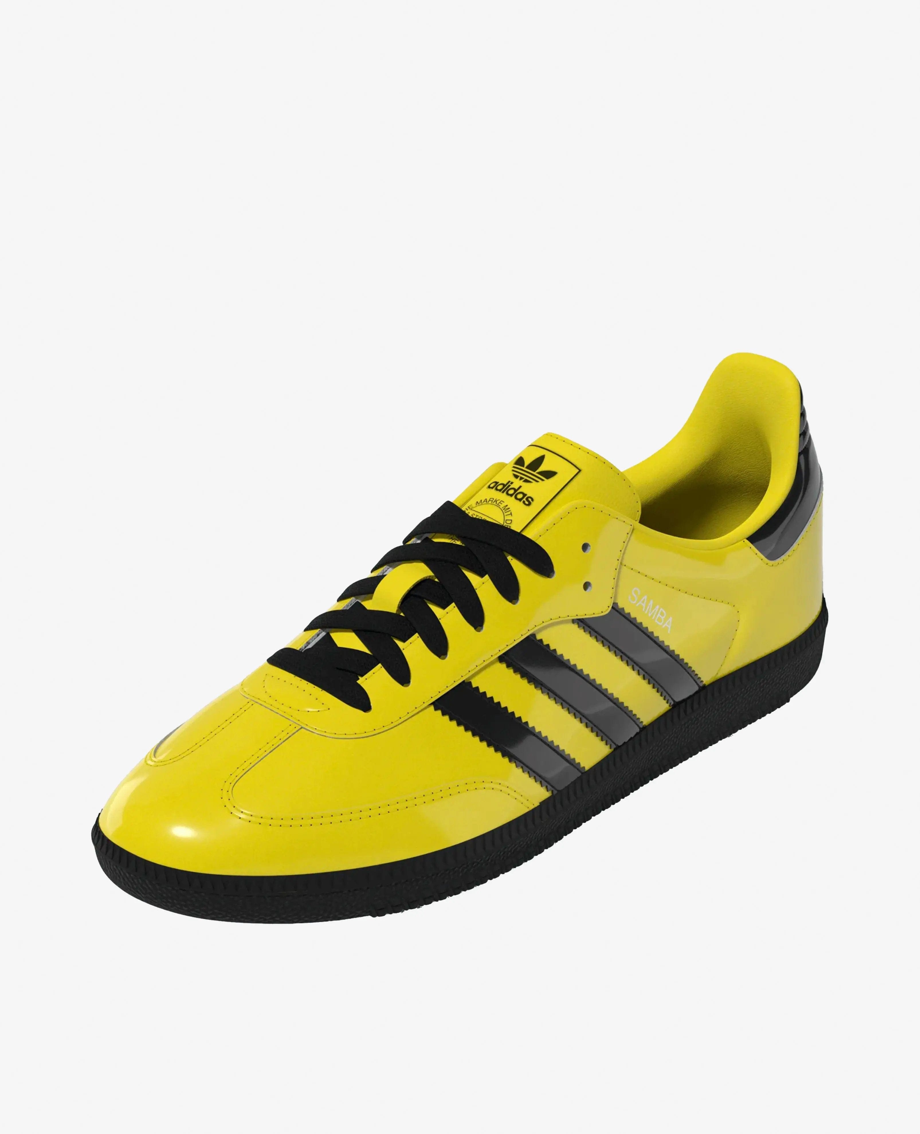 adidas Samba OG WMNS (Yellow/Core Black - Zero Metallic)