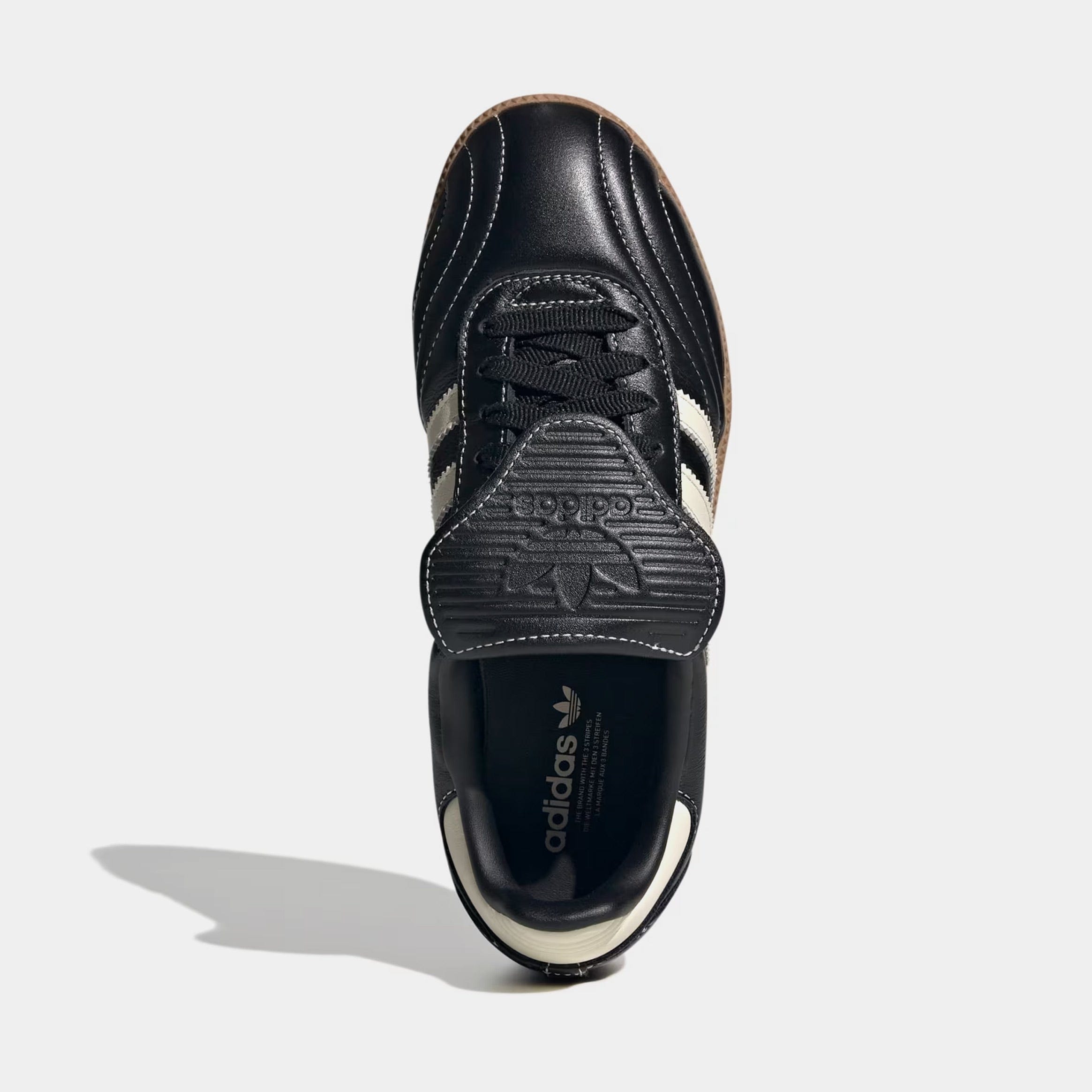 adidas Samba LT Womens Lifestyle Shoes (Core Black/Cream White/Gum)
