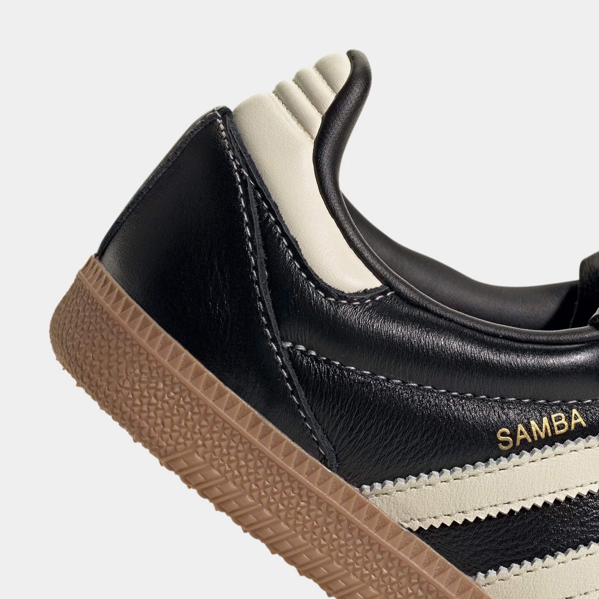 adidas Samba LT Womens Lifestyle Shoes (Core Black/Cream White/Gum)