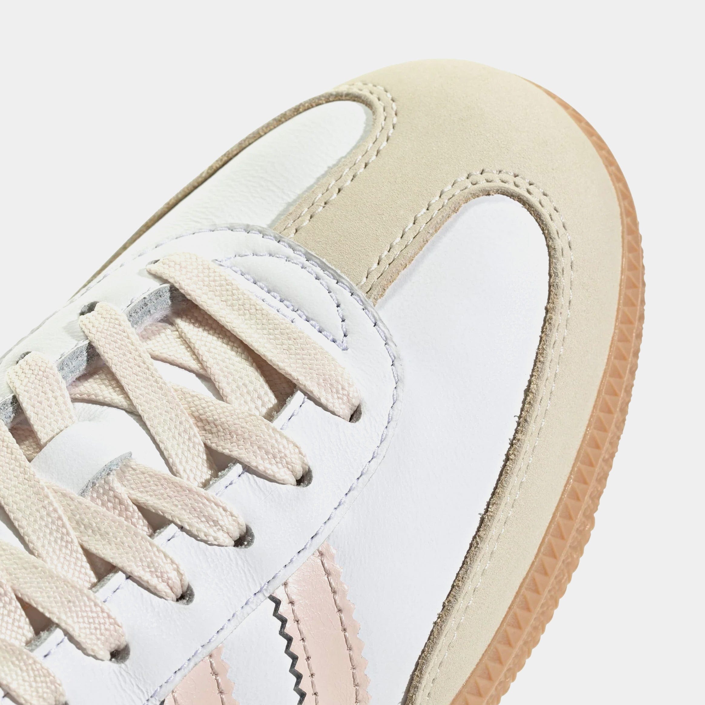 adidas Samba OG Womens Lifestyle Shoes (White/Pink/Gum)