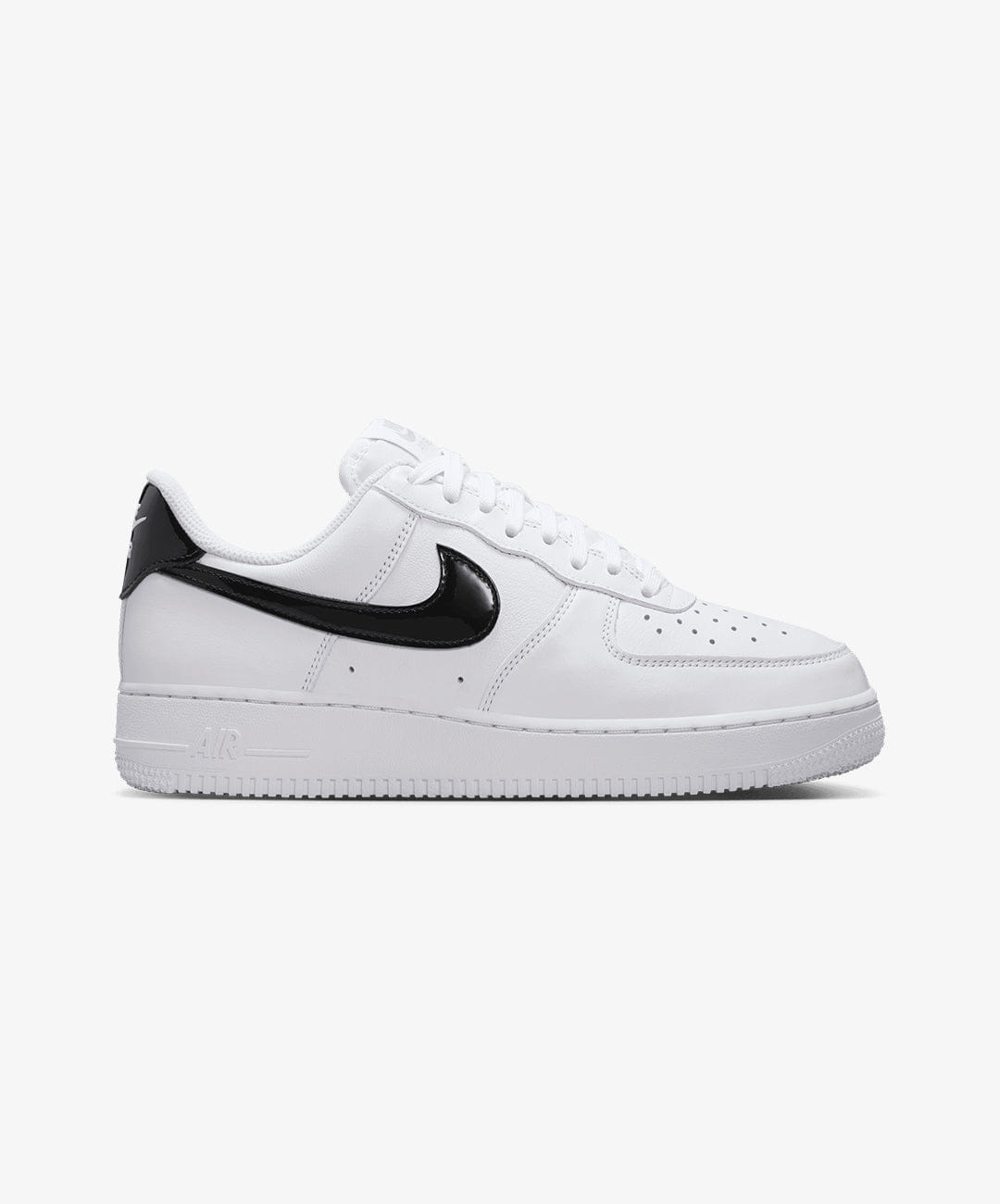 Nike | AIR FORCE 1 '07 SE { WHITE/BLACK - METALLIC SILVER