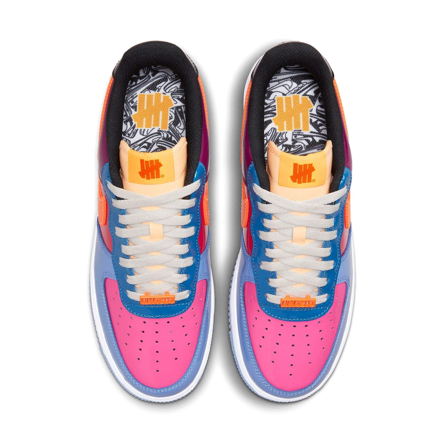 Nike Undefeated x Nike Air Force 1 Low Total Orange