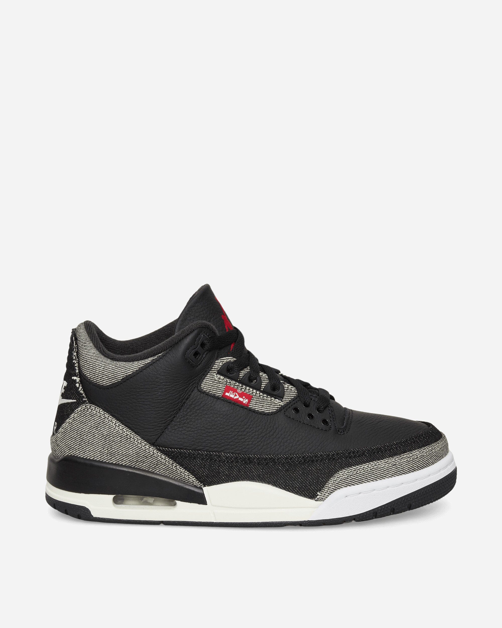 Nike Levi's Air Jordan 3 Sneakers Black / White