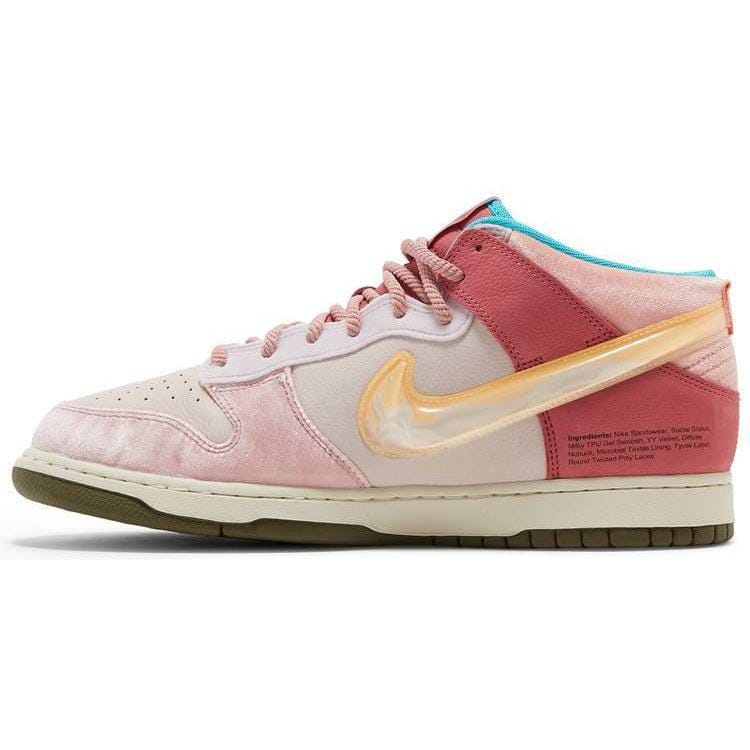 Nike Social Status x Dunk Mid Strawberry Milk