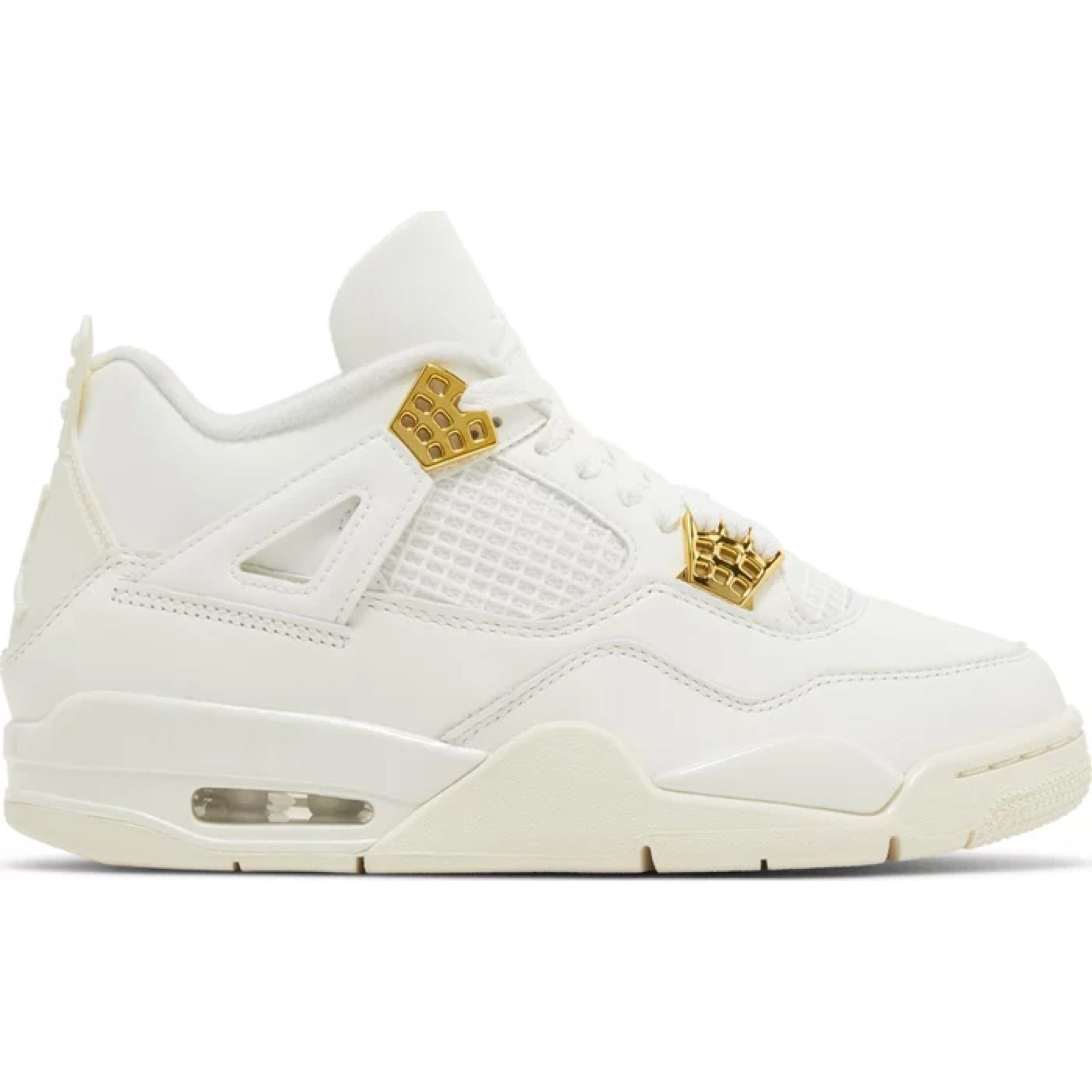 Nike Air Jordan 4 Retro Metallic Gold (Women's)