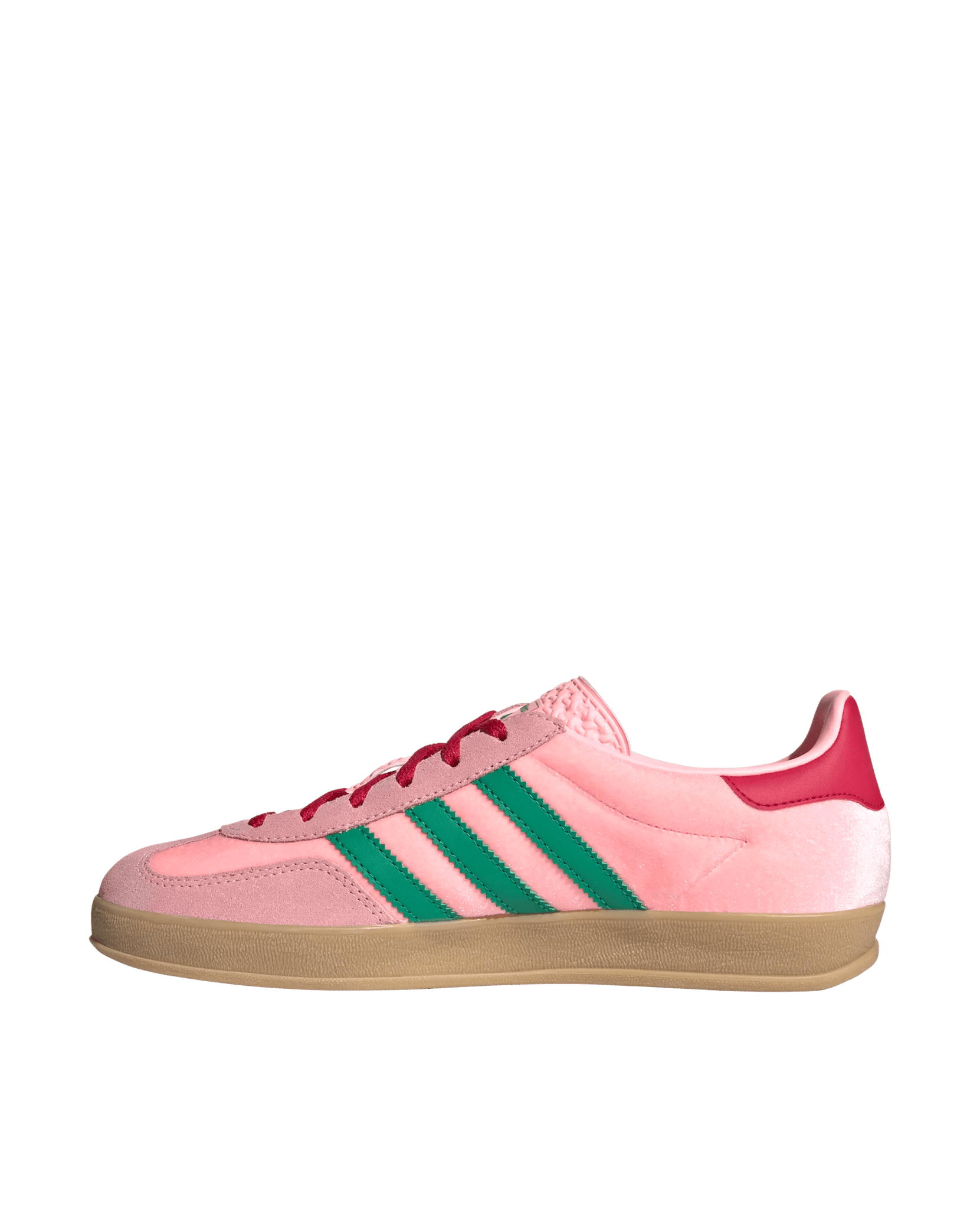 Adidas WMNS Gazelle Indoor (Court Green/Glow Pink/Gum)