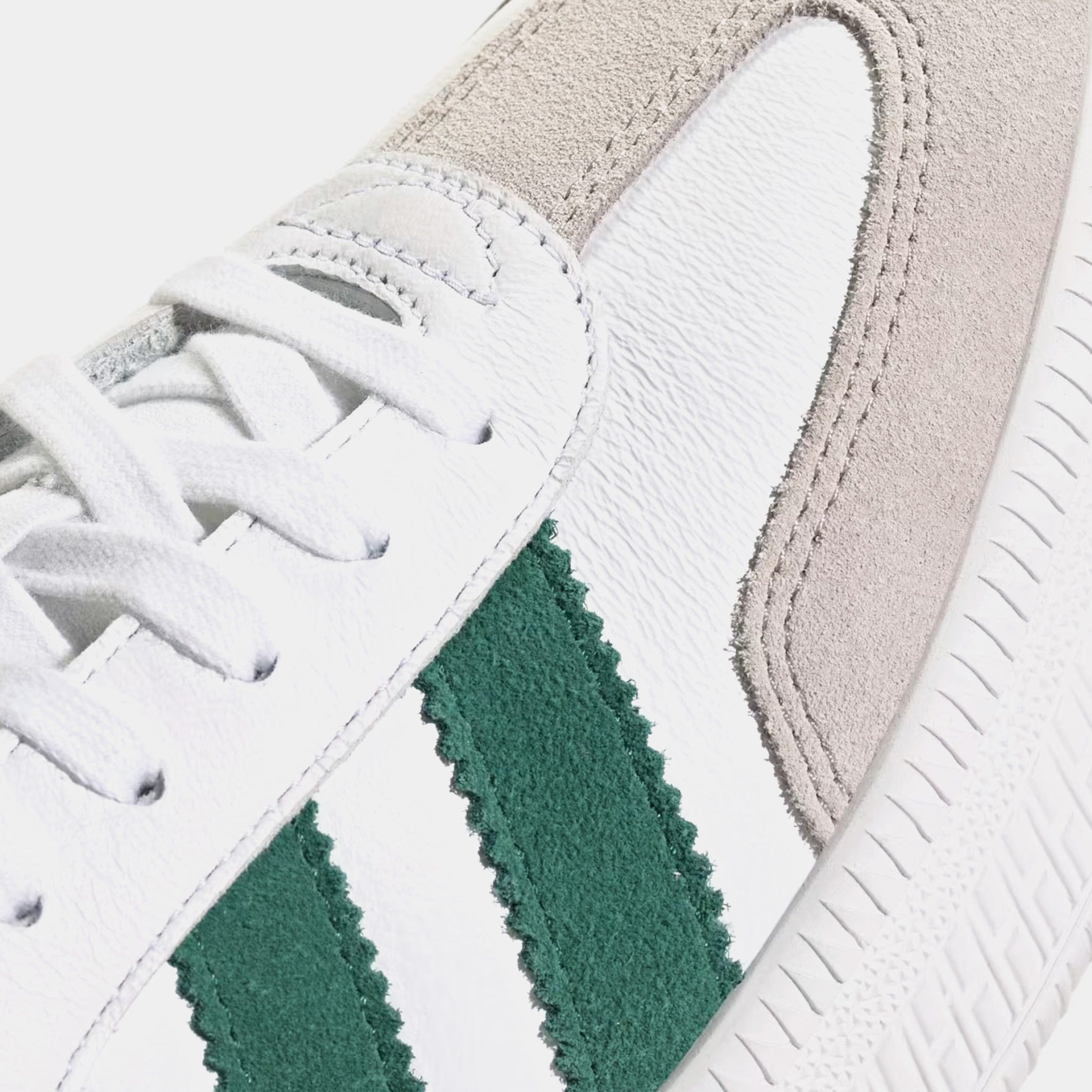adidas Samba XLG Mens Lifestyle Shoes (Cloud White/Collegiate Gren)