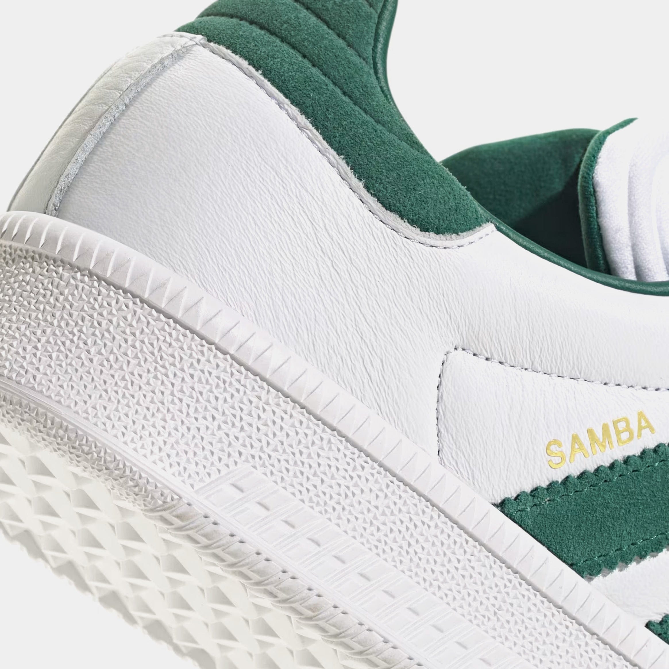 adidas Samba XLG Mens Lifestyle Shoes (Cloud White/Collegiate Gren)