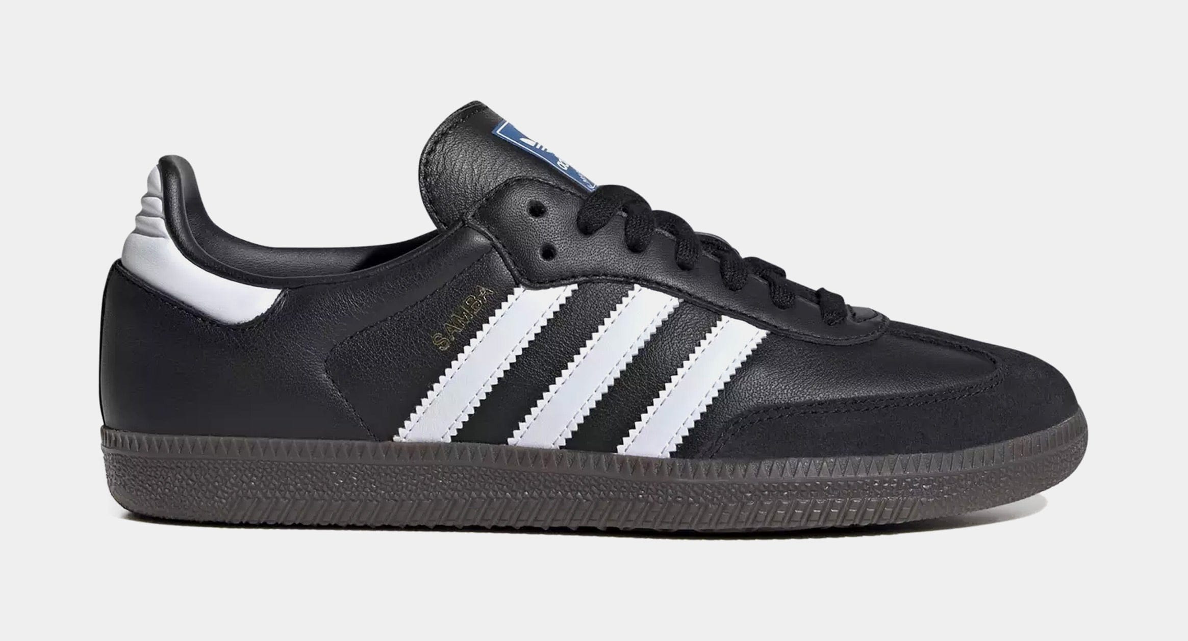 adidas Samba OG Womens Lifestyle Shoes (Core Black/Cloud White/Gum)