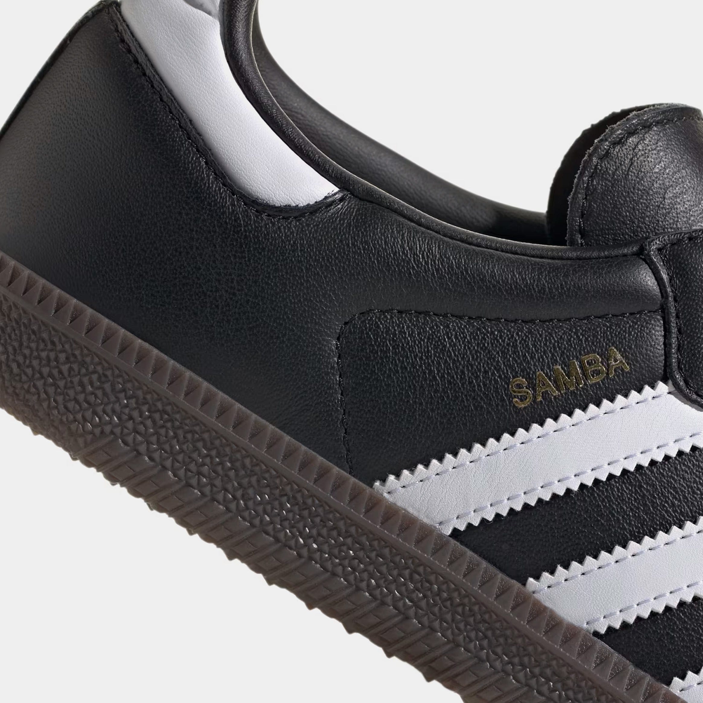 adidas Samba OG Womens Lifestyle Shoes (Core Black/Cloud White/Gum)
