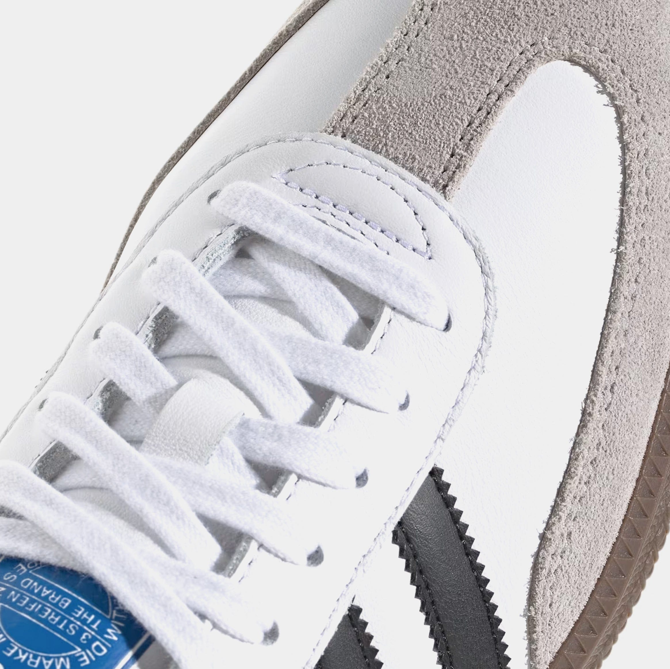adidas Samba OG Mens Lifestyle Shoes (Cloud White/Core Black/Gum)