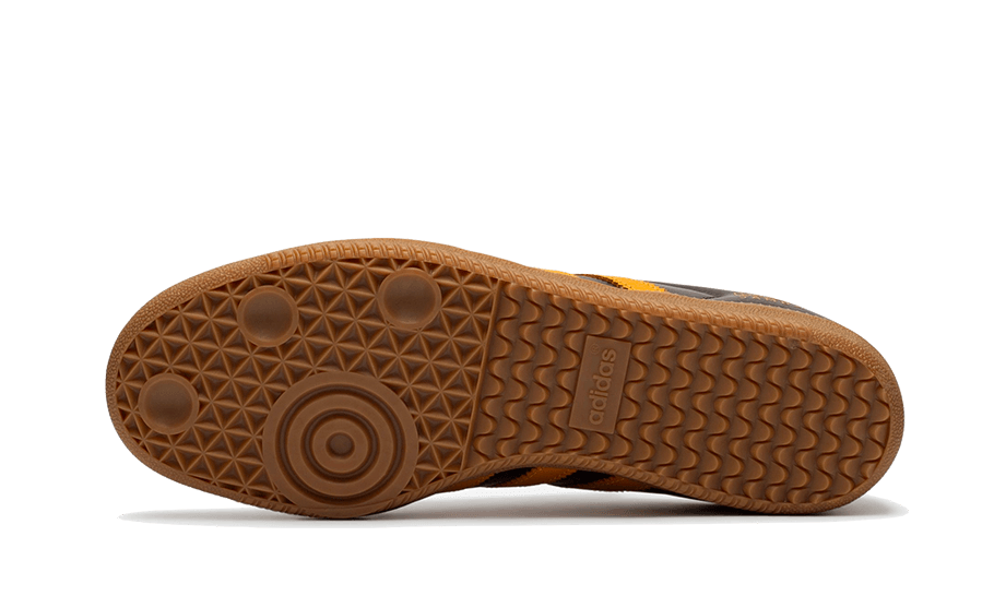 adidas Samba OG Dark Brown Yellow