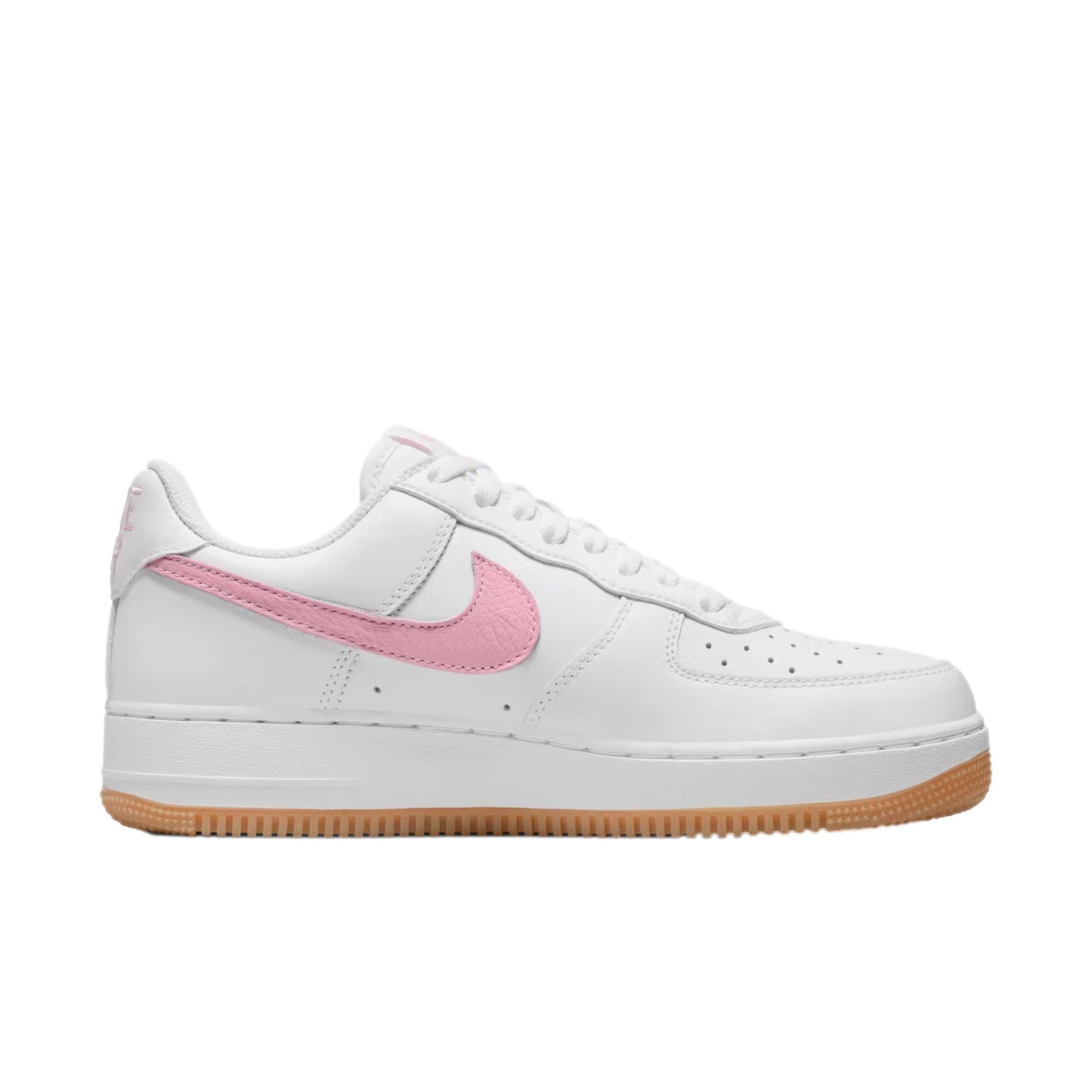 Nike Air Force 1 Low Retro White / Pink - Gum Yellow DM0576 - 101 Men's