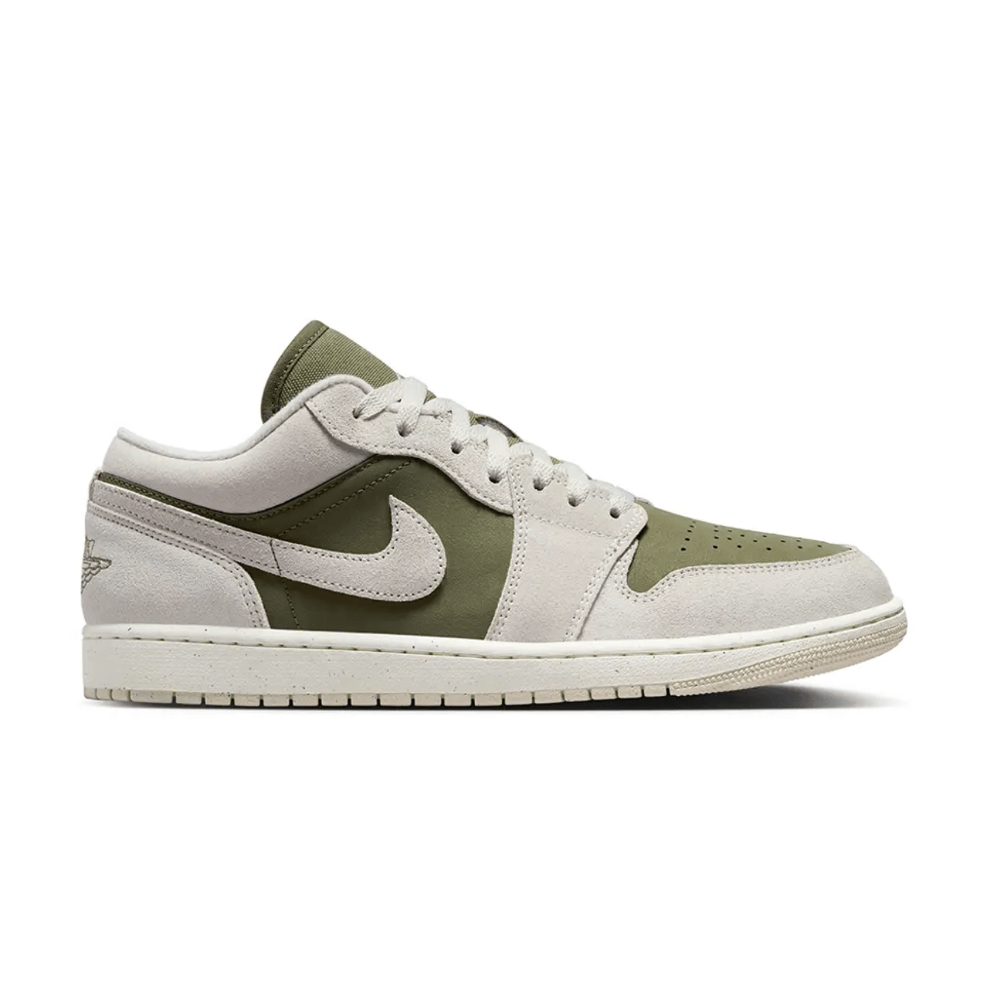 Nike Air Jordan 1 Low SE Medium Olive Sail (Instant ship)