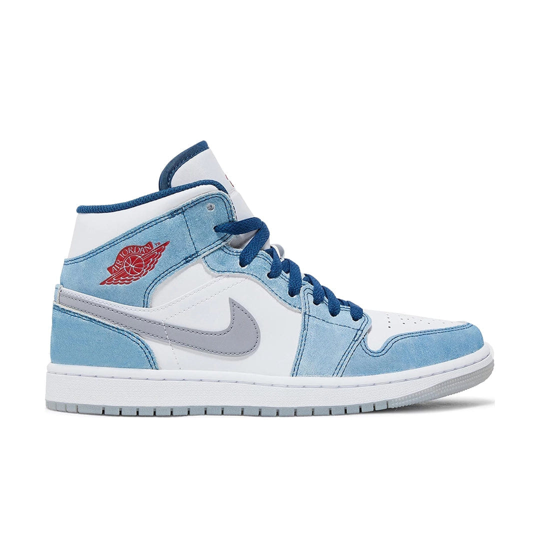 Air Jordan Jordan 1 Mid French Blue Fire Red