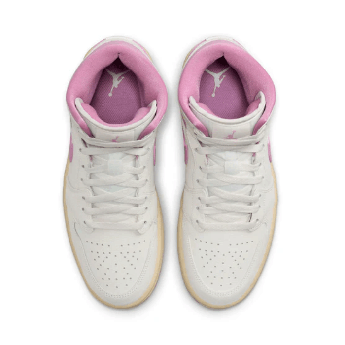 Air Jordan Jordan 1 Mid Sail Pink Coconut Milk (Women's)