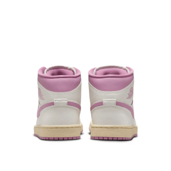 Air Jordan Jordan 1 Mid Sail Pink Coconut Milk (Women's)