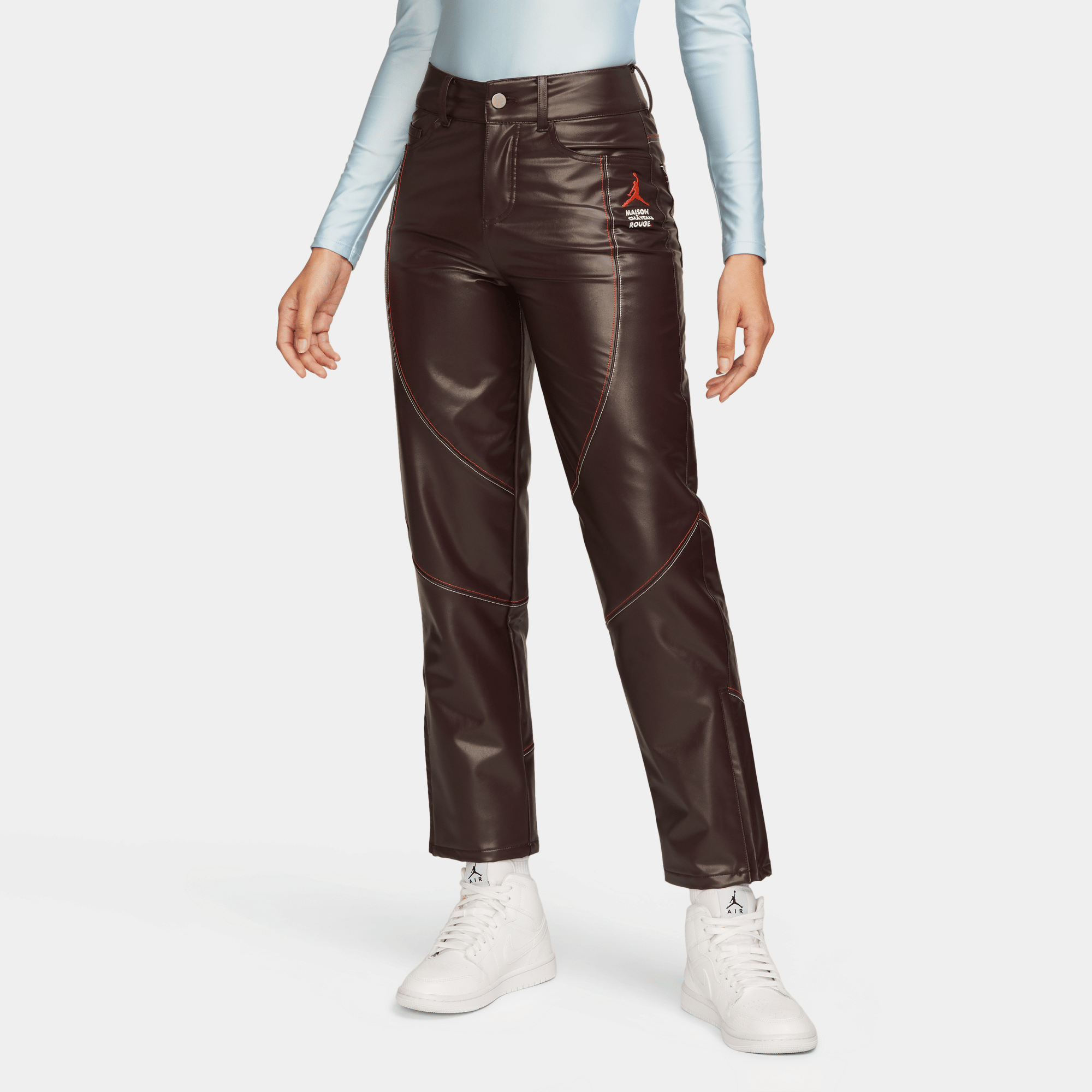 Air Jordan MCR x AIR JORDAN WOMEN`S SRT PANTS - BROWN BASALT