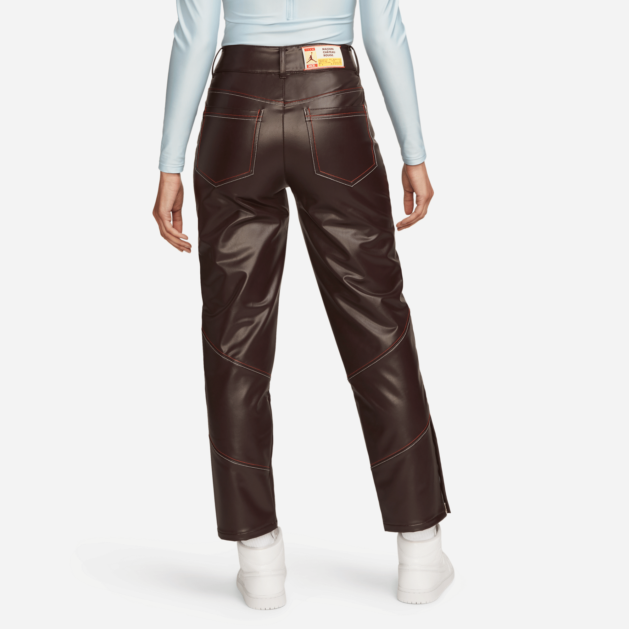 Air Jordan MCR x AIR JORDAN WOMEN`S SRT PANTS - BROWN BASALT