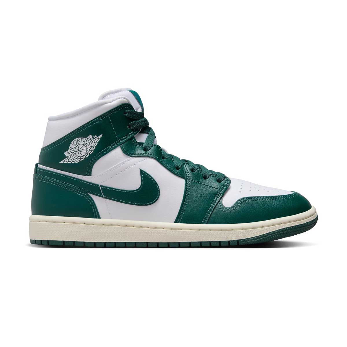 Air Jordan Wmns Air Jordan 1 Mid Sail Oxidised Green