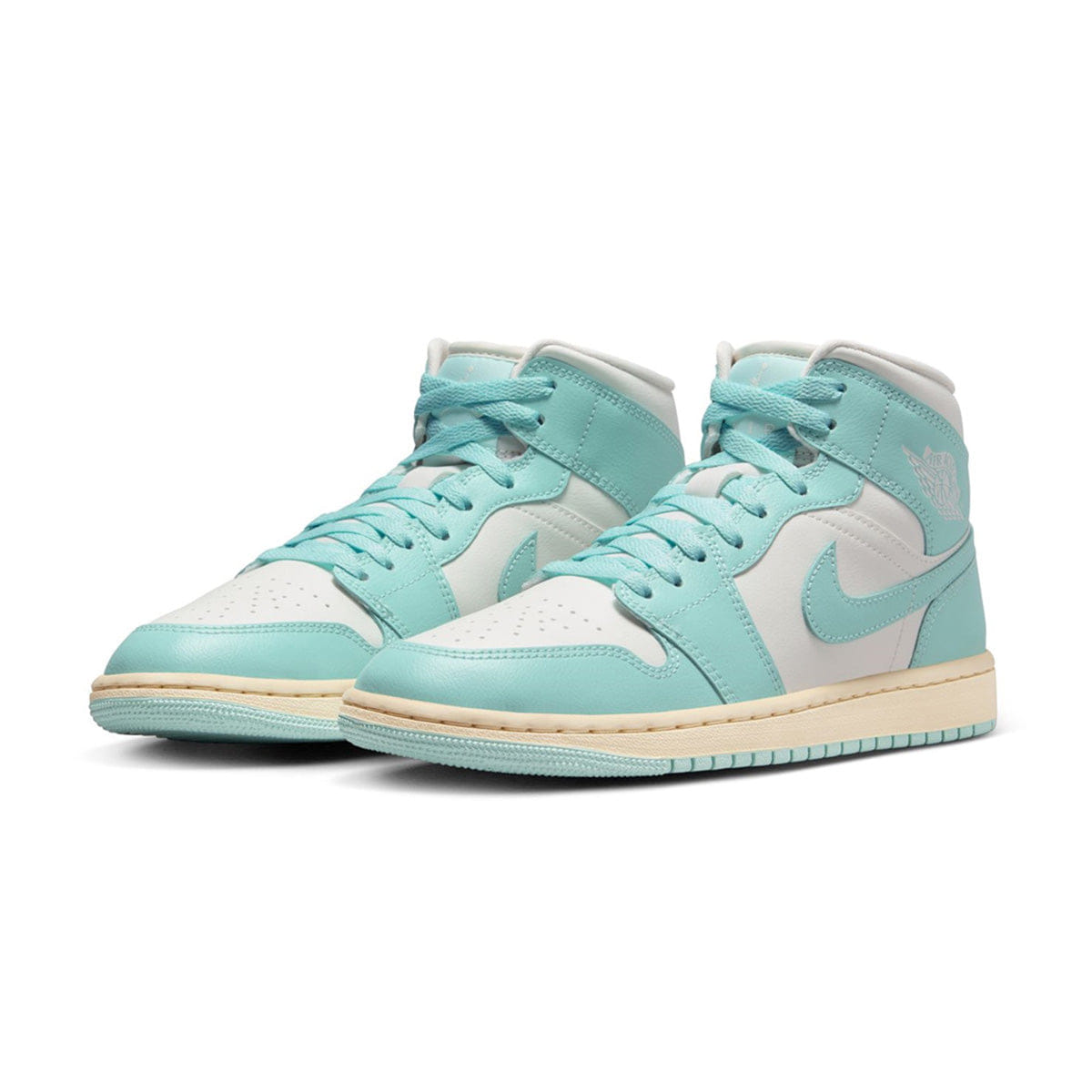 Air Jordan Wmns Air Jordan 1 Mid Light Dew Muslin