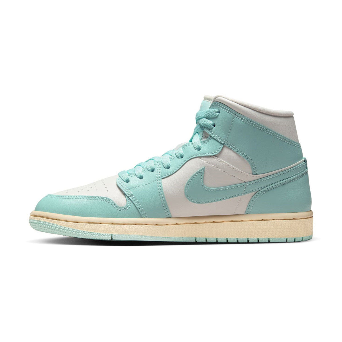 Air Jordan Wmns Air Jordan 1 Mid Light Dew Muslin