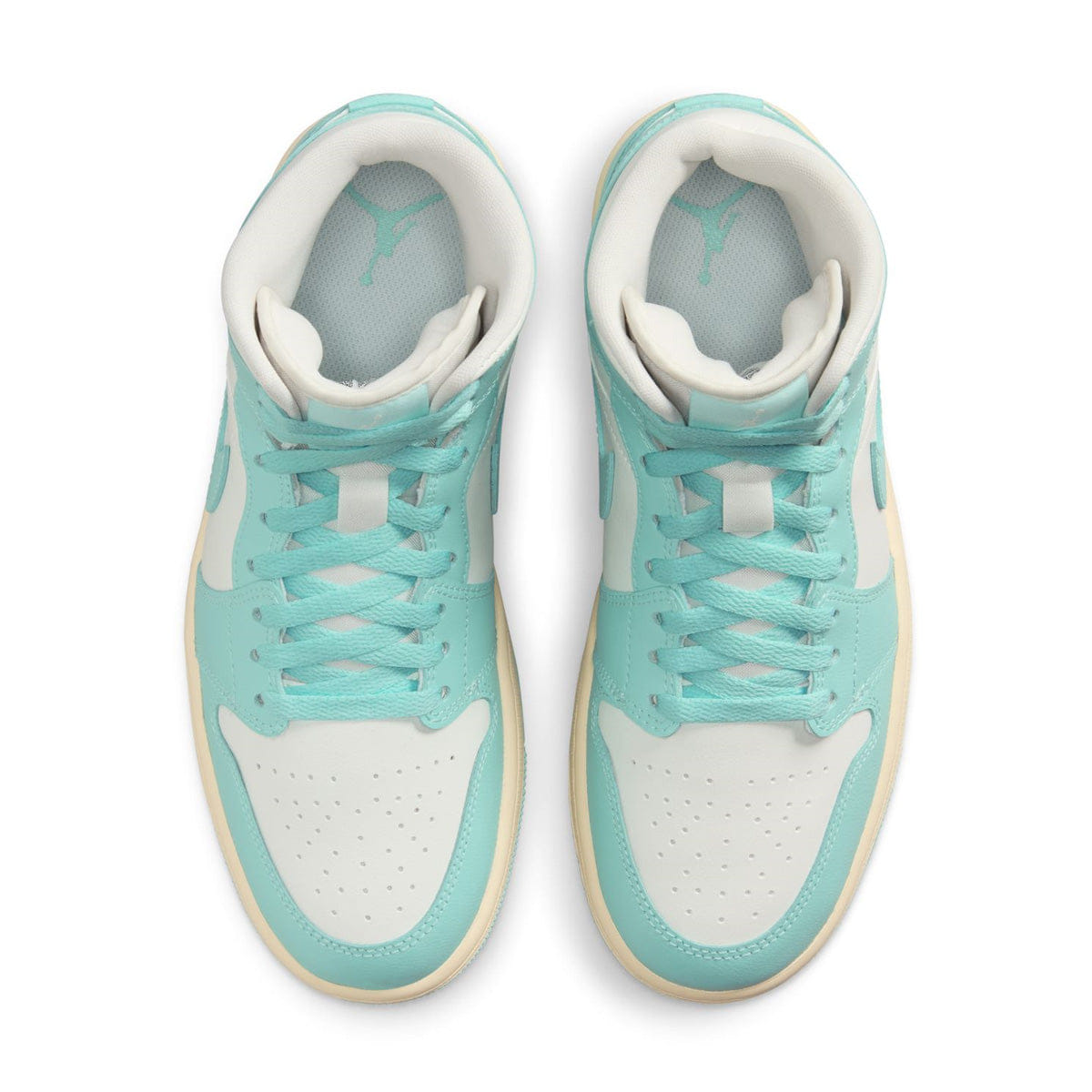 Air Jordan Wmns Air Jordan 1 Mid Light Dew Muslin
