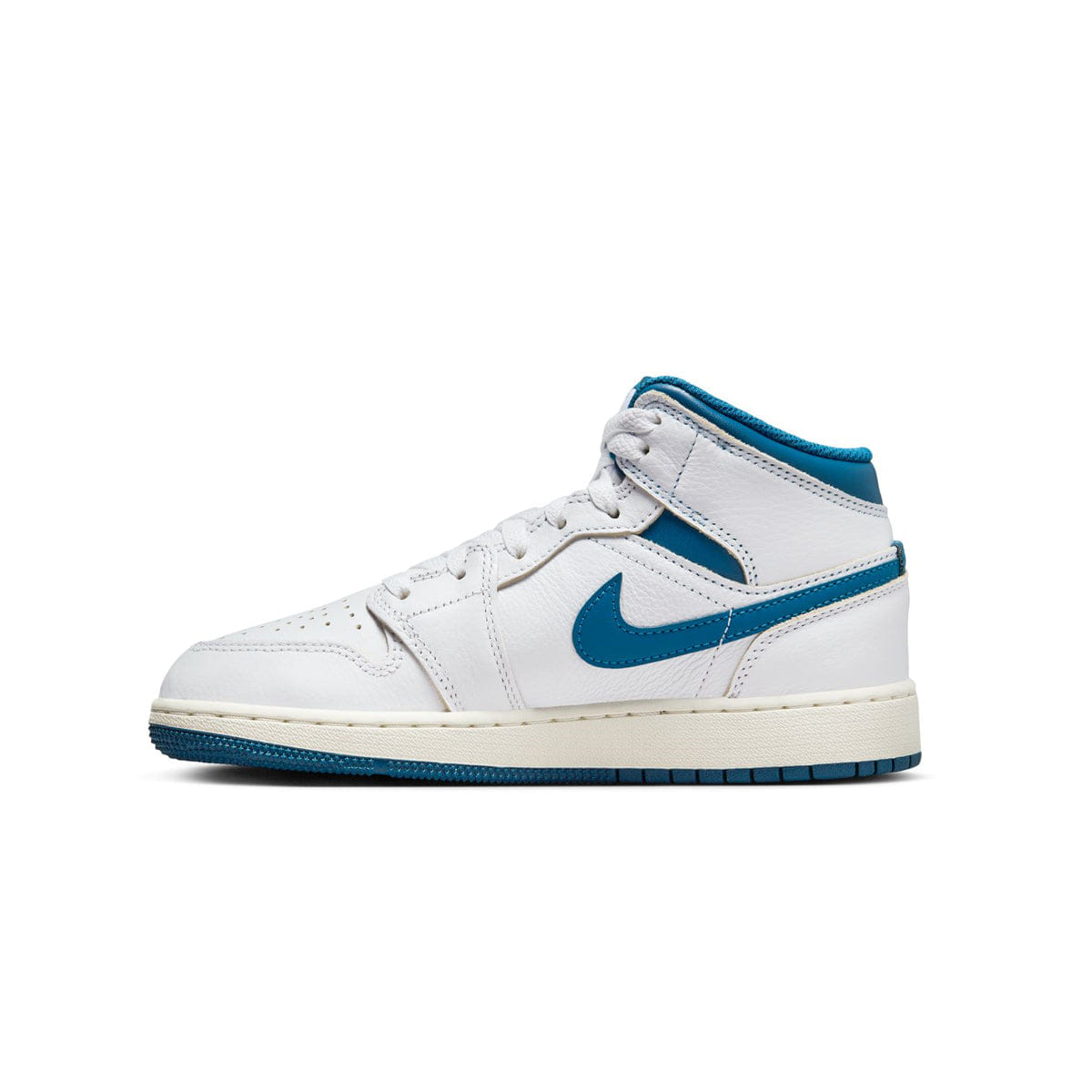 Air Jordan Kids Air Jordan 1 Mid White Industrial Blue