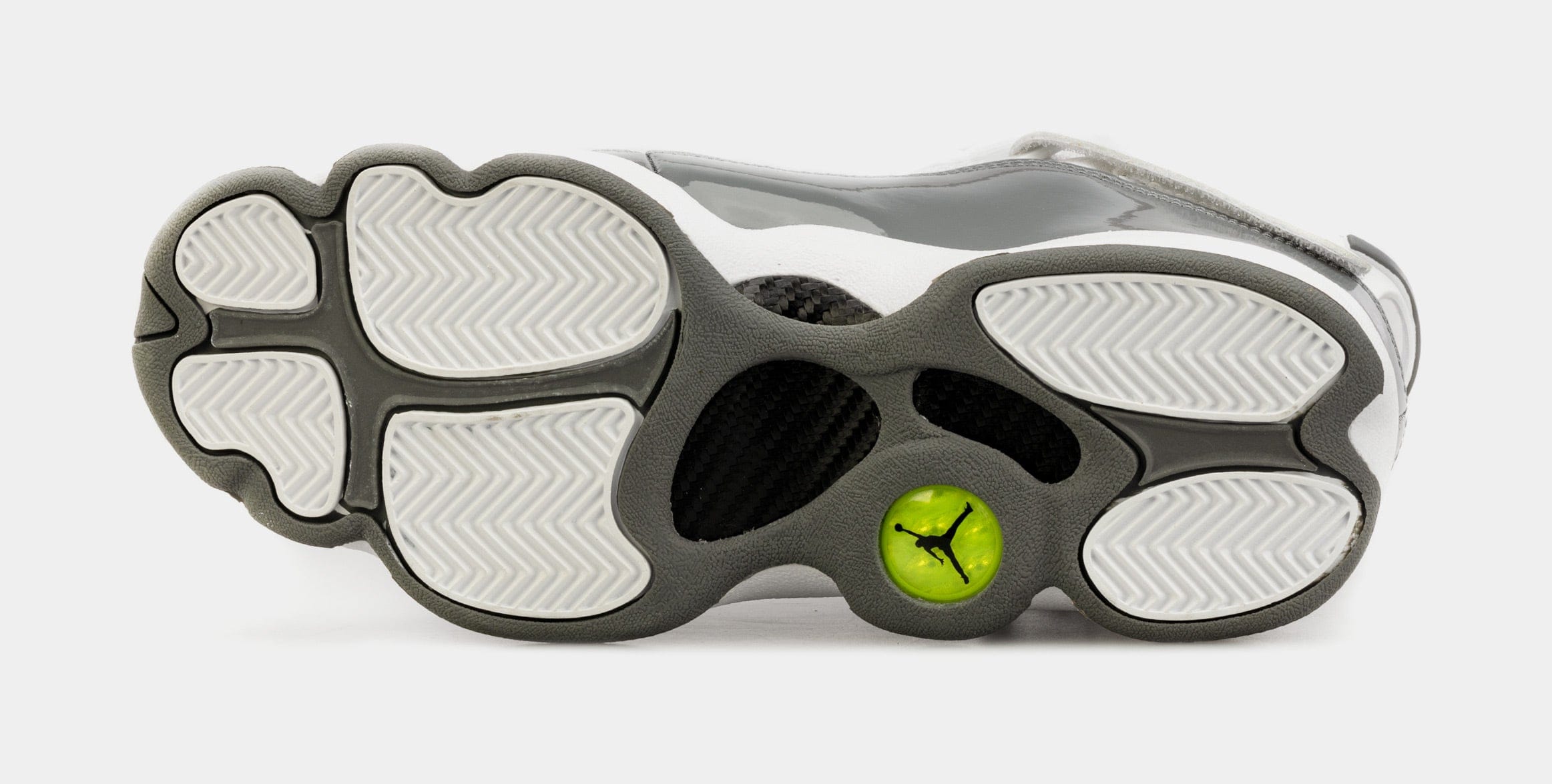 Air Jordan 6 Rings Grade School Lifestyle Shoes (Grey/White)