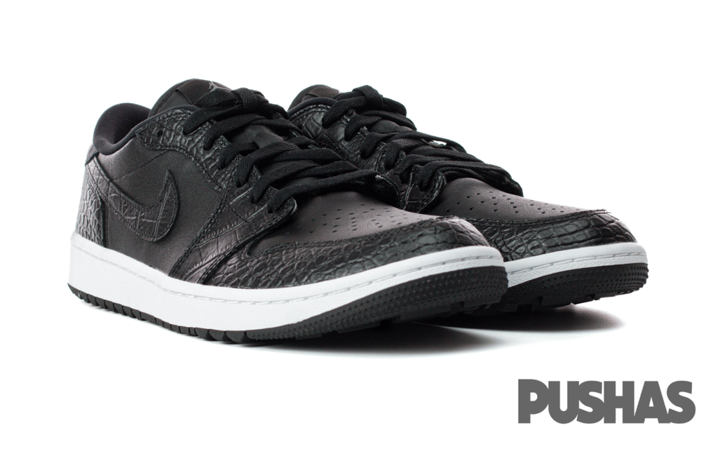 Air Jordan 1 Retro Low Golf Black Croc (2023)
