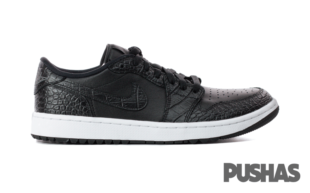 Air Jordan 1 Retro Low Golf Black Croc (2023)