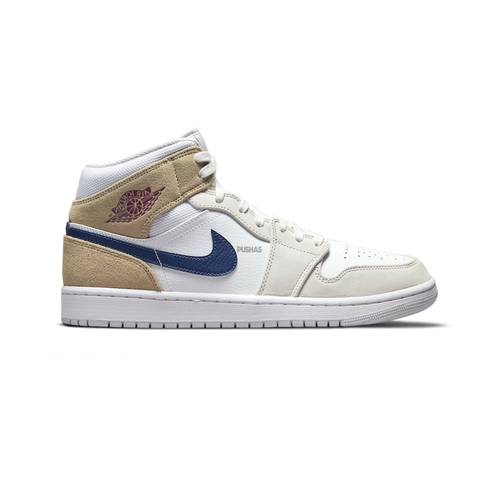 Air Jordan 1 Mid MEM2 Tan Suede (2021)