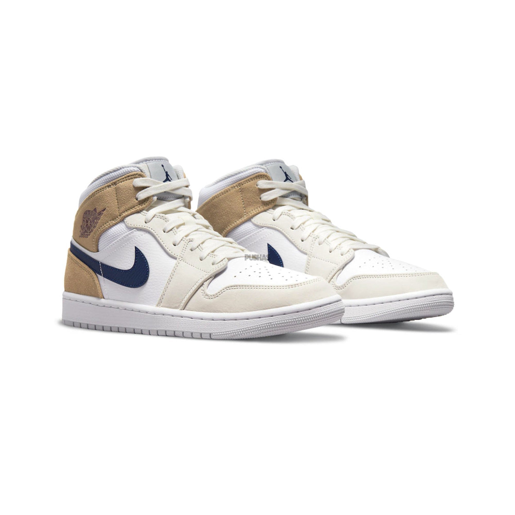 Air Jordan 1 Mid MEM2 Tan Suede (2021)