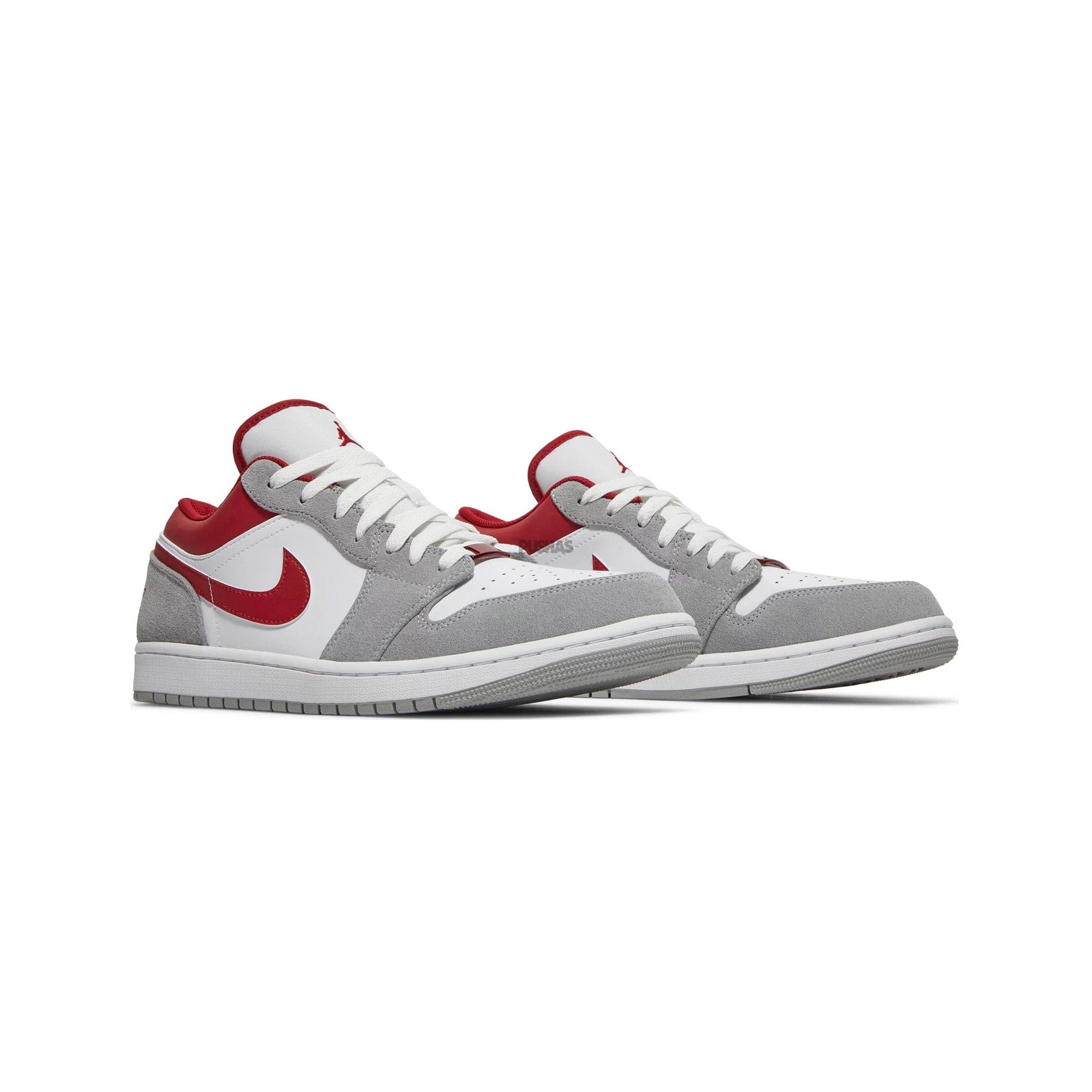 Air Jordan 1 Low SE Light Smoke Grey Gym Red (2021)